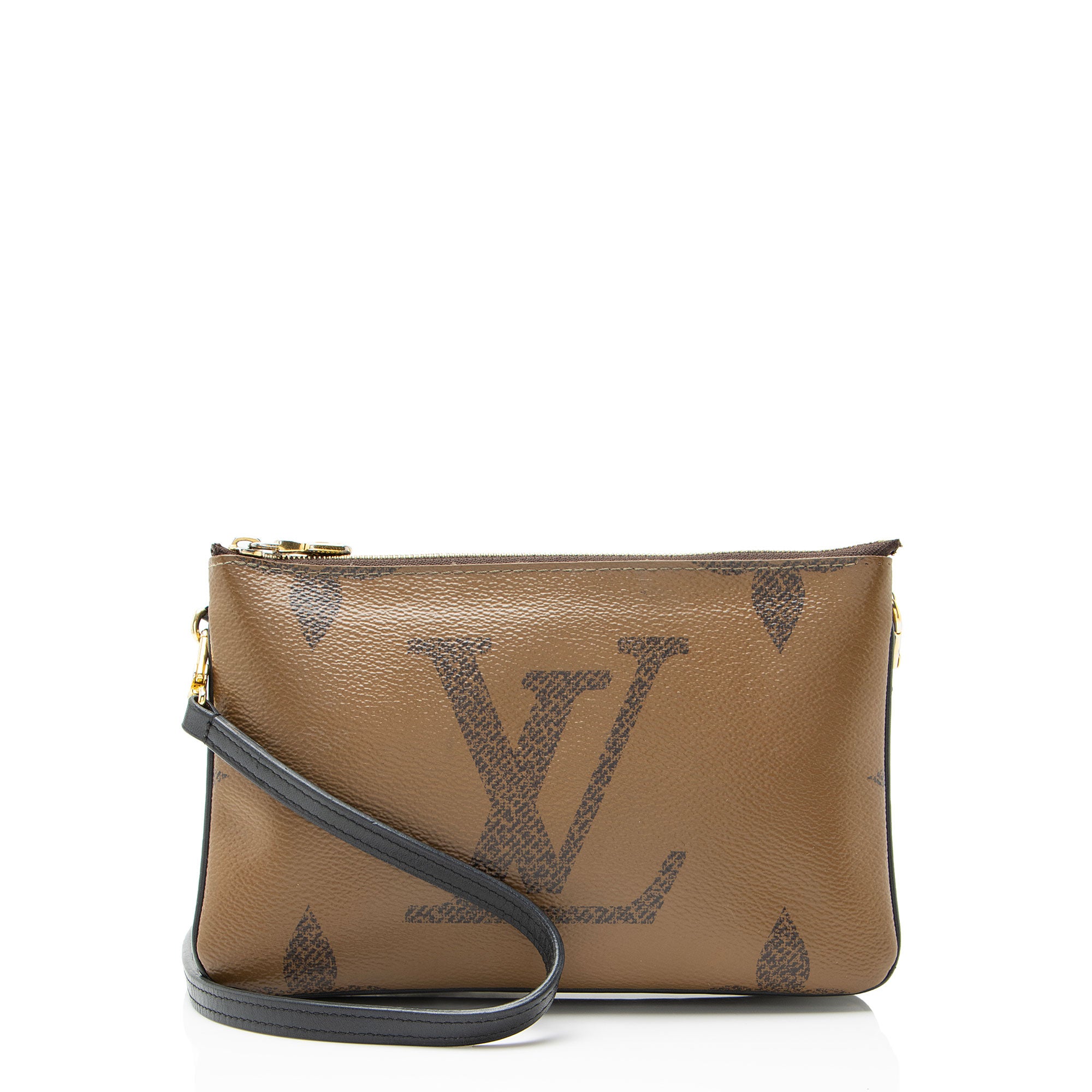 Louis Vuitton Giant Monogram Canvas Double Zip Pochette