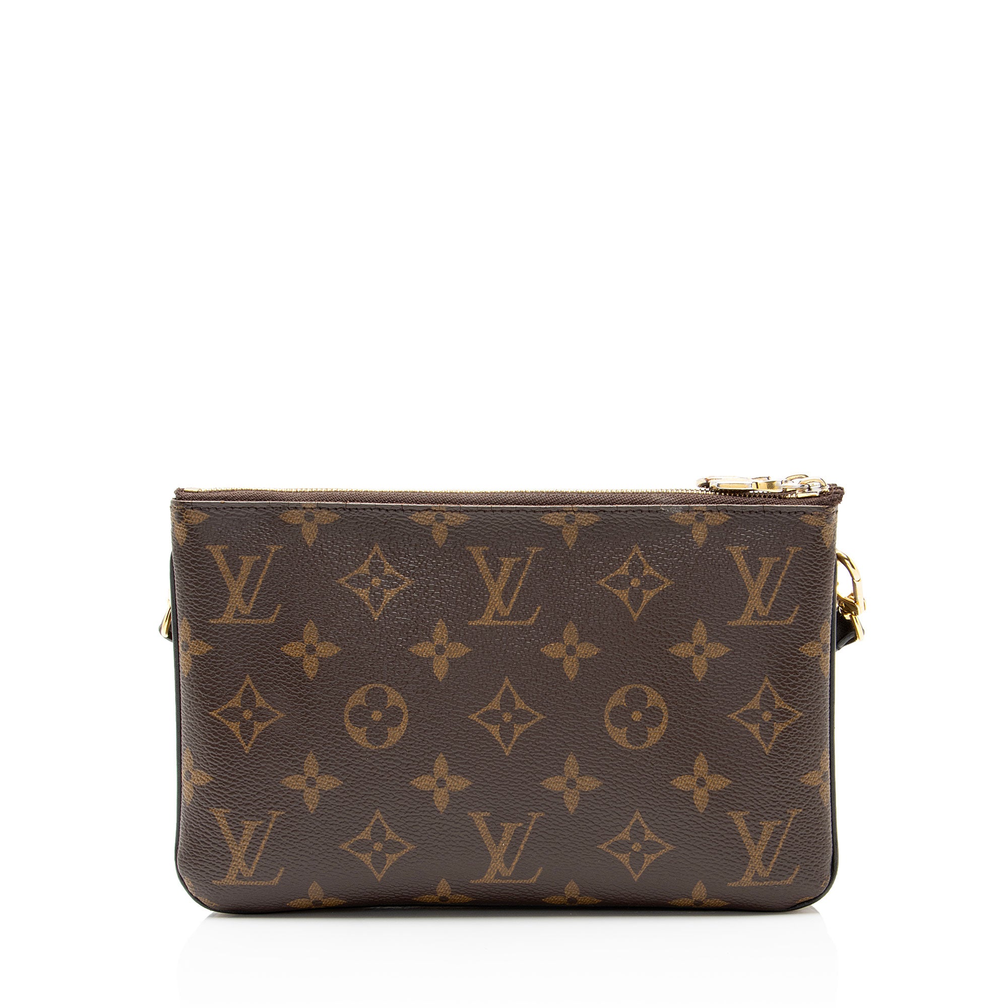 Louis Vuitton Giant Monogram Canvas Double Zip Pochette