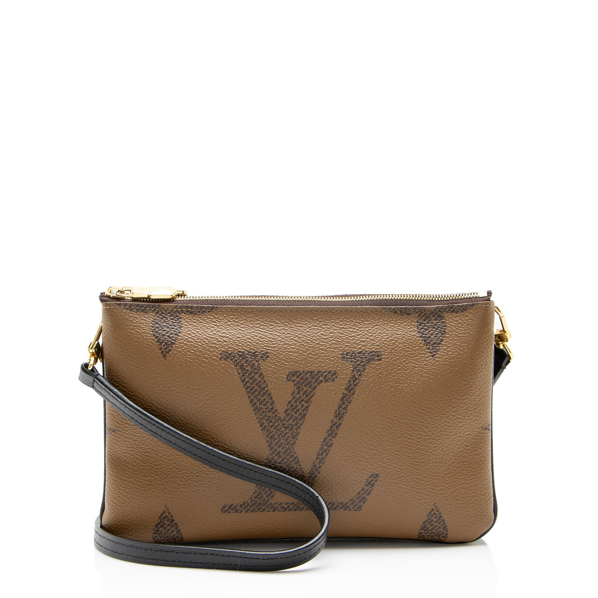Louis Vuitton Giant Monogram Canvas Double Zip Pochette