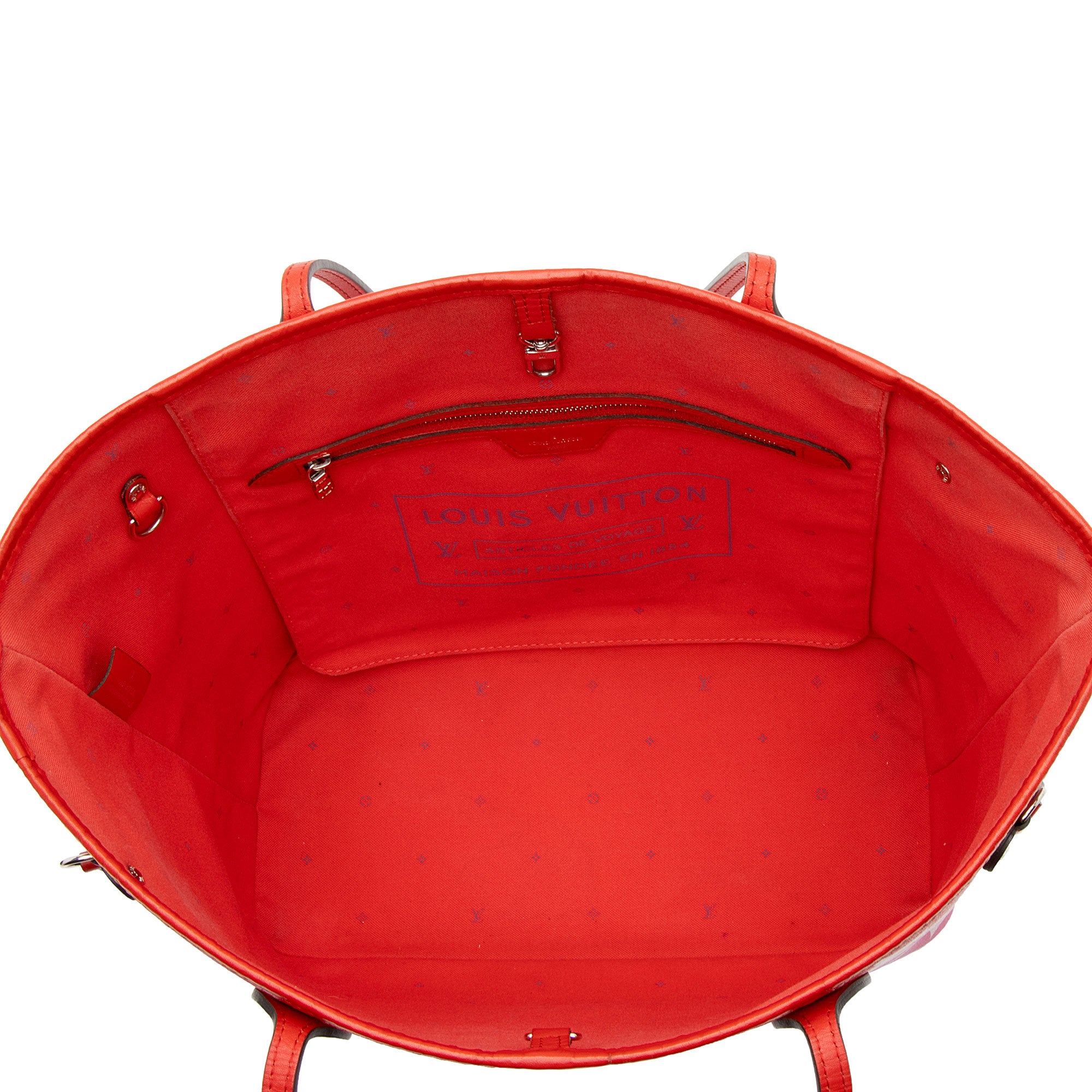 Louis Vuitton Giant Monogram Canvas Escale Neverfull MM Tote (SHF-Gnk0zz)