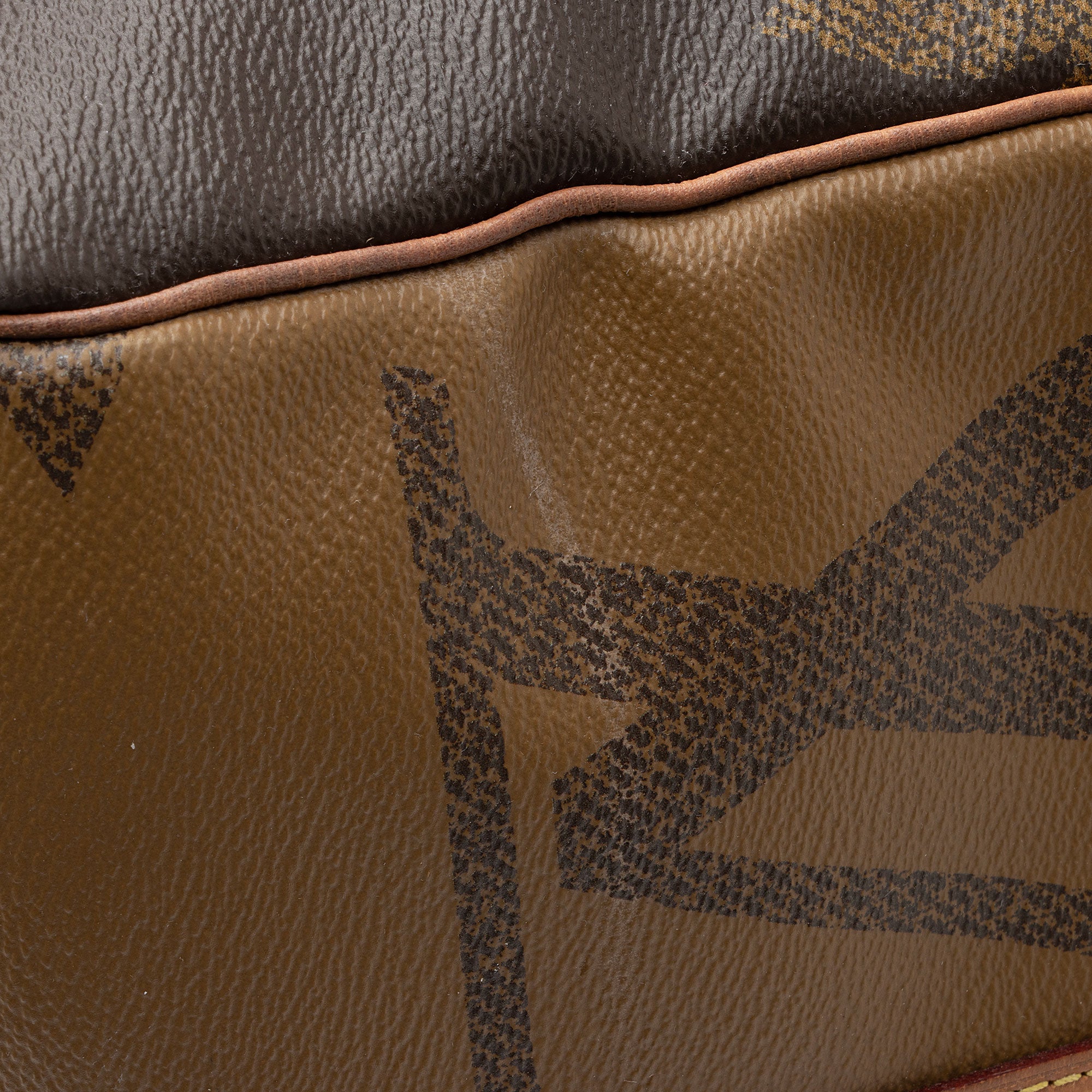 Louis Vuitton Giant Monogram Canvas Keepall Bandouliere 50 Duffle Bag (SHF-z5NZEC)