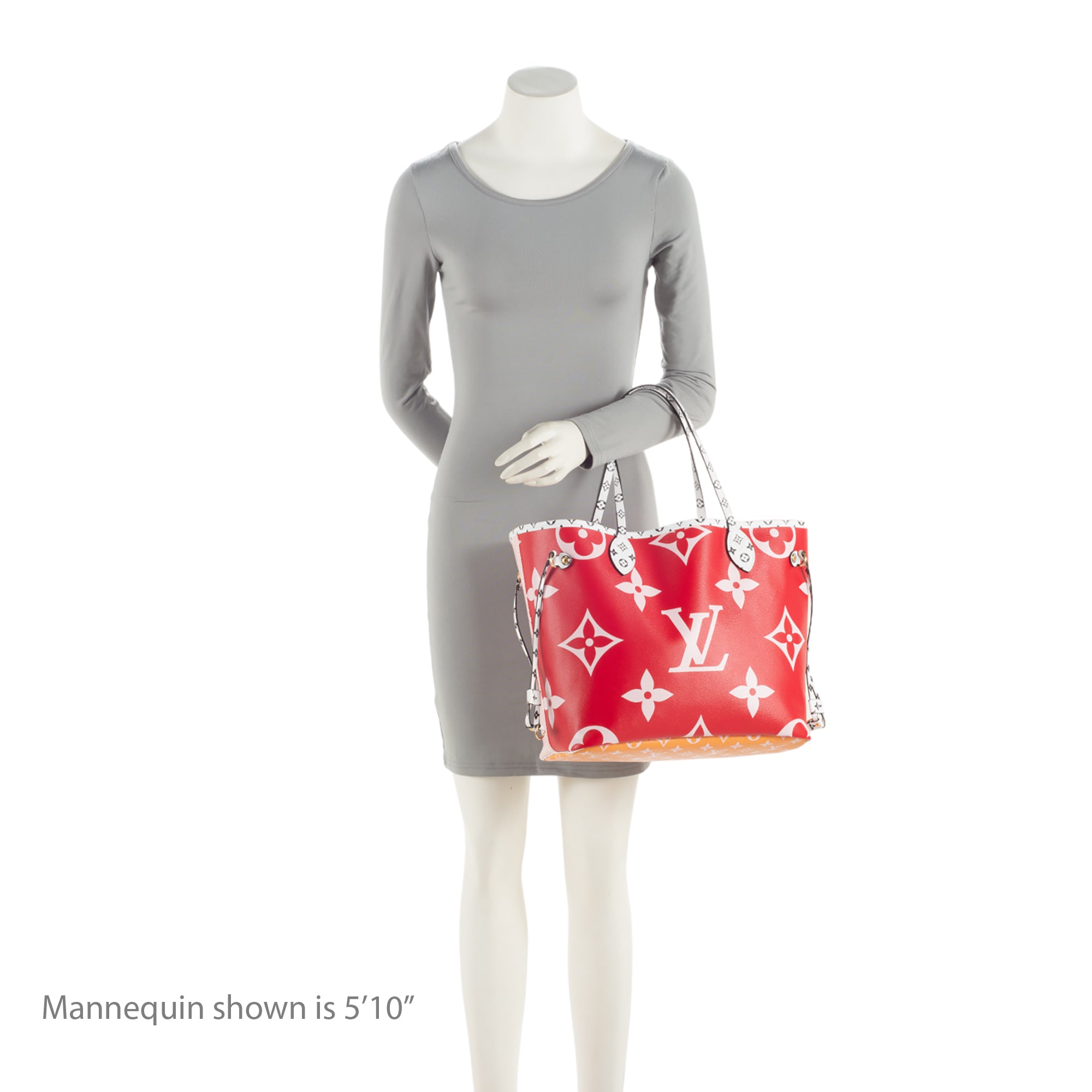 Louis Vuitton Giant Monogram Canvas Neverfull MM Tote (SHF-Xr8asM)