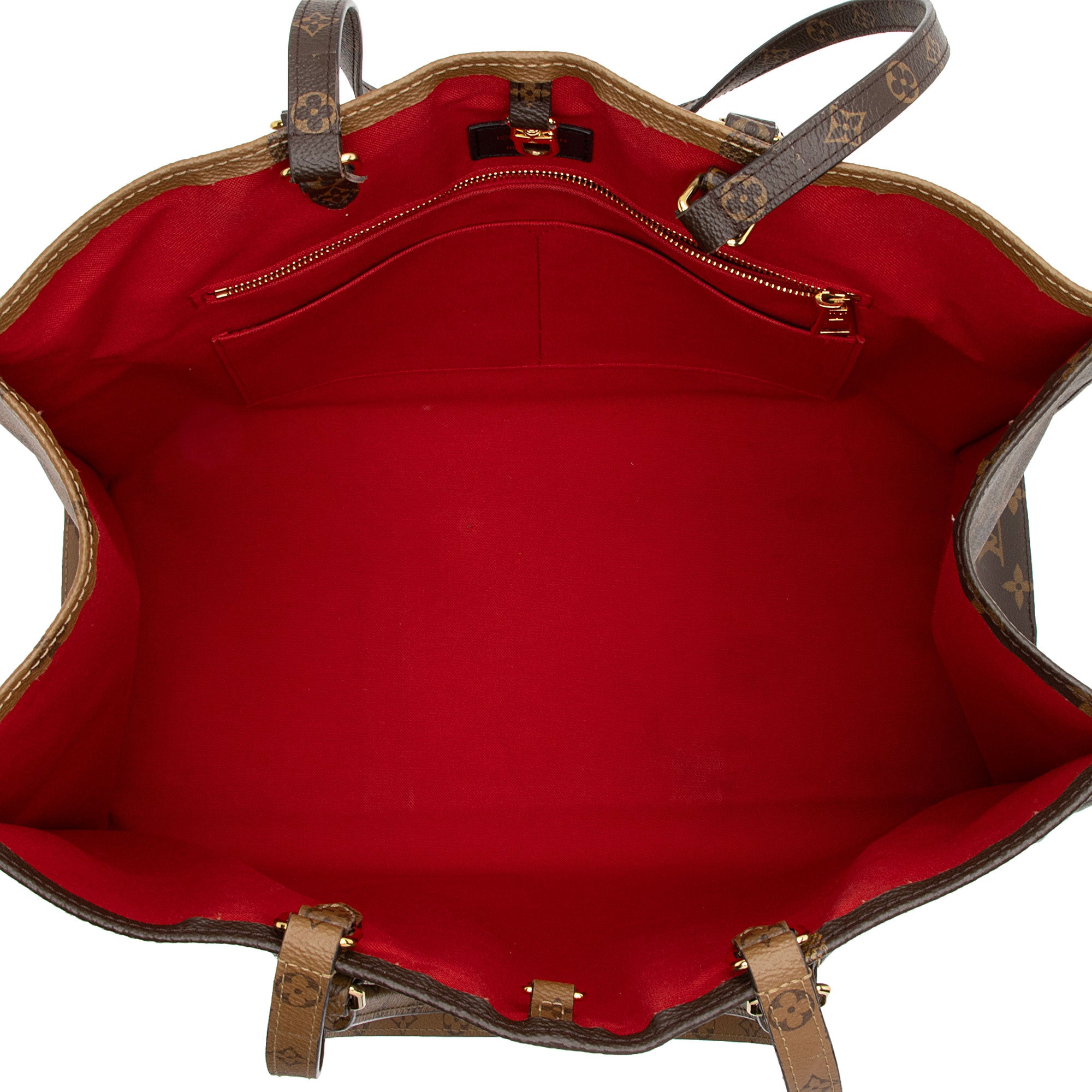 Louis Vuitton Giant Monogram Canvas Onthego GM Tote (SHF-BTGNiS)