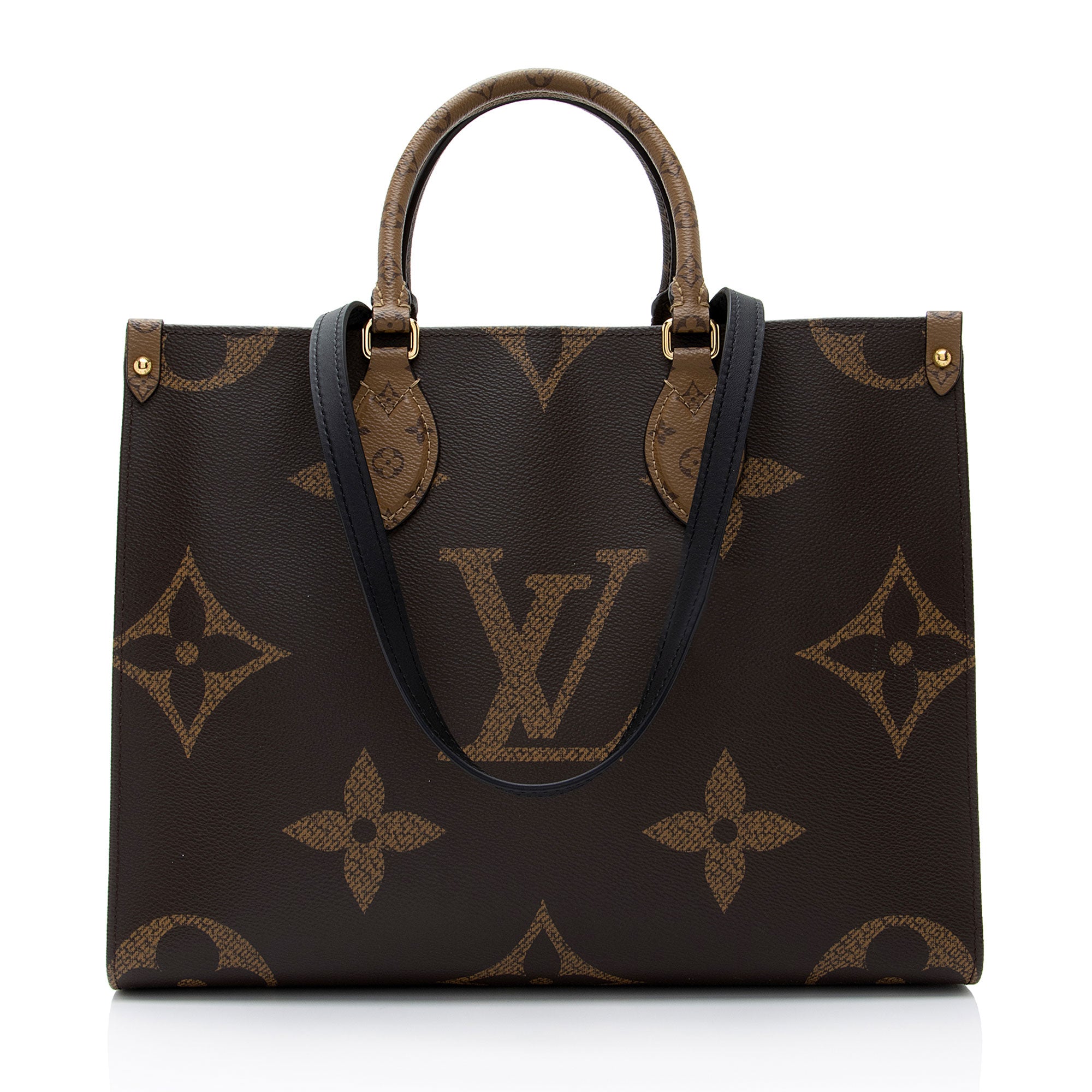 Louis Vuitton Giant Monogram Canvas Onthego MM Tote (SHF-qOGGJv)