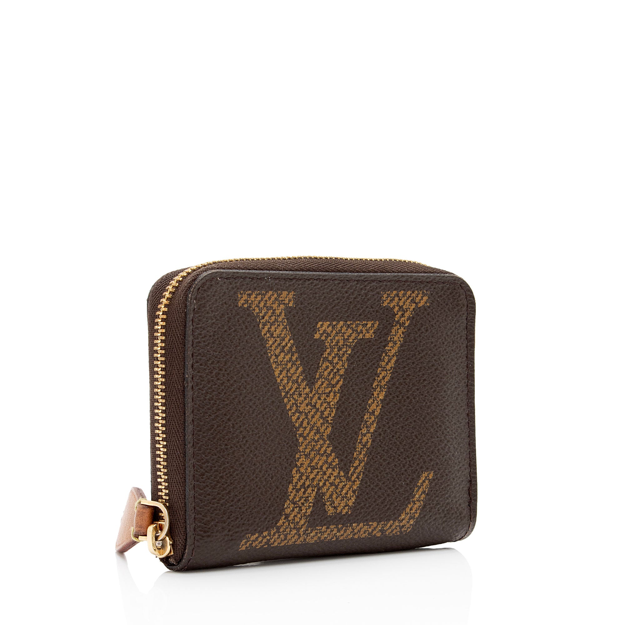 Louis Vuitton Giant Monogram Canvas Zippy Coin Purse (SHF-hgjWkd)