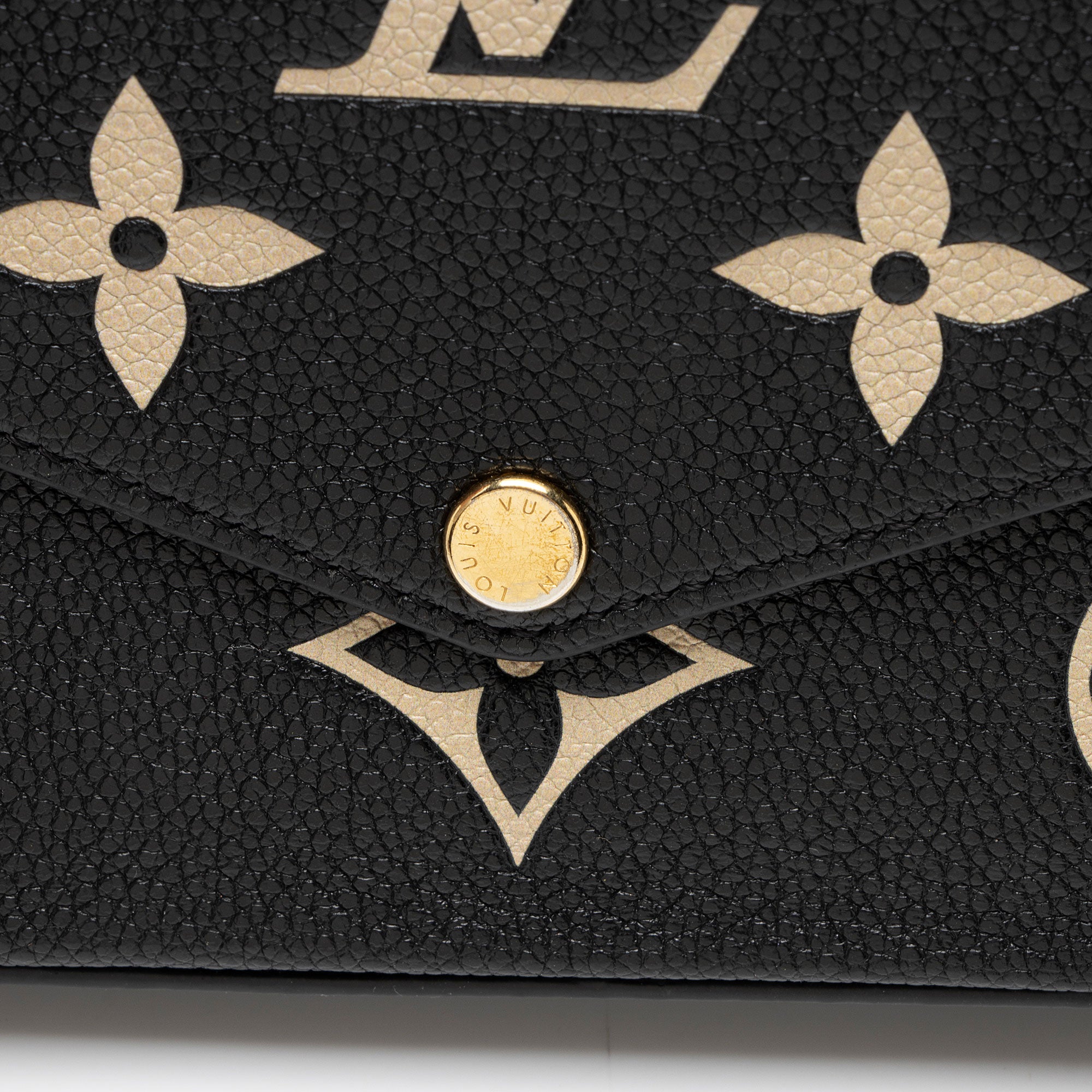 Louis Vuitton Giant Monogram Empreinte Bicolor Felicie Pochette