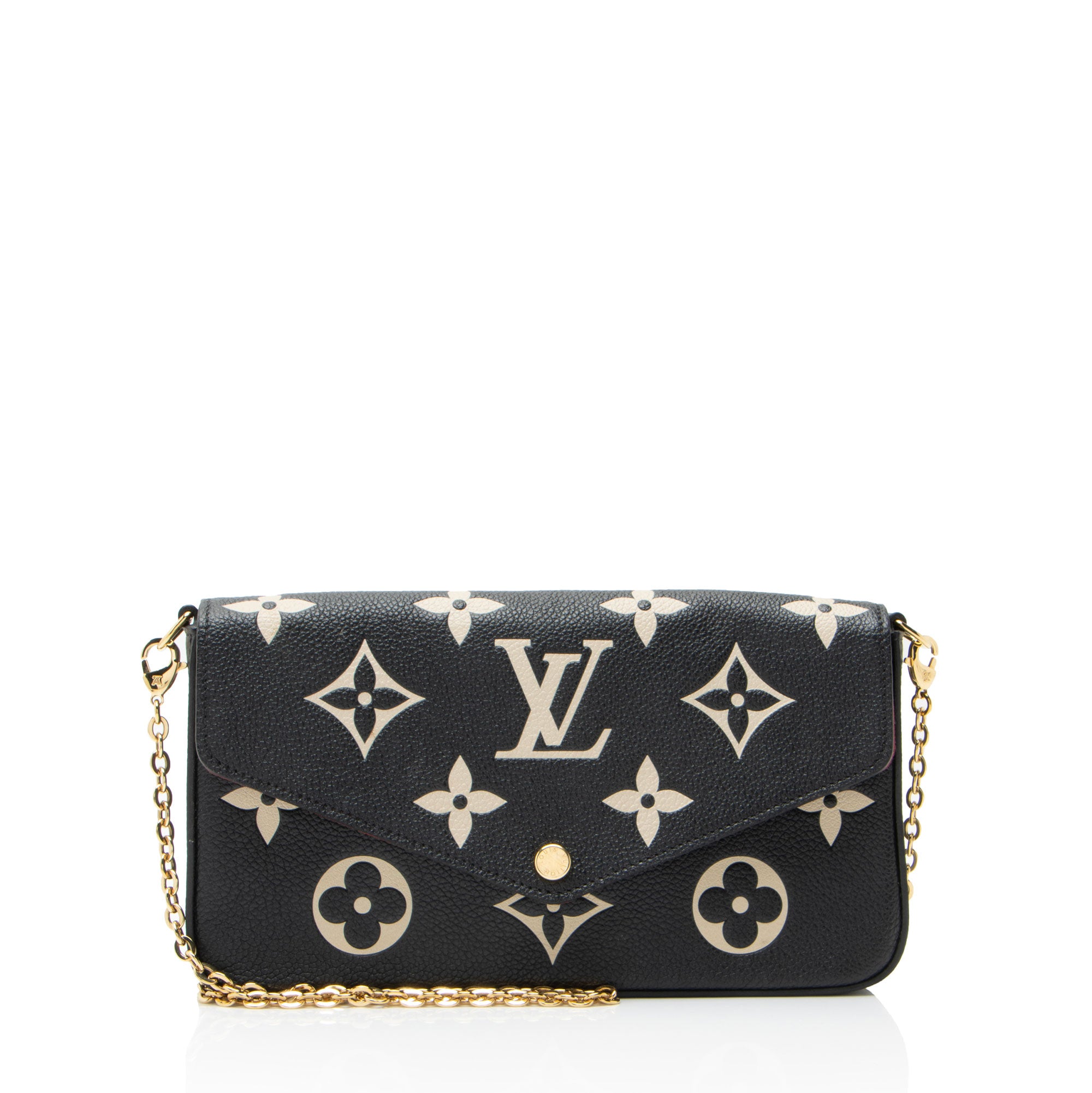 Louis Vuitton Giant Monogram Empreinte Bicolor Felicie Pochette
