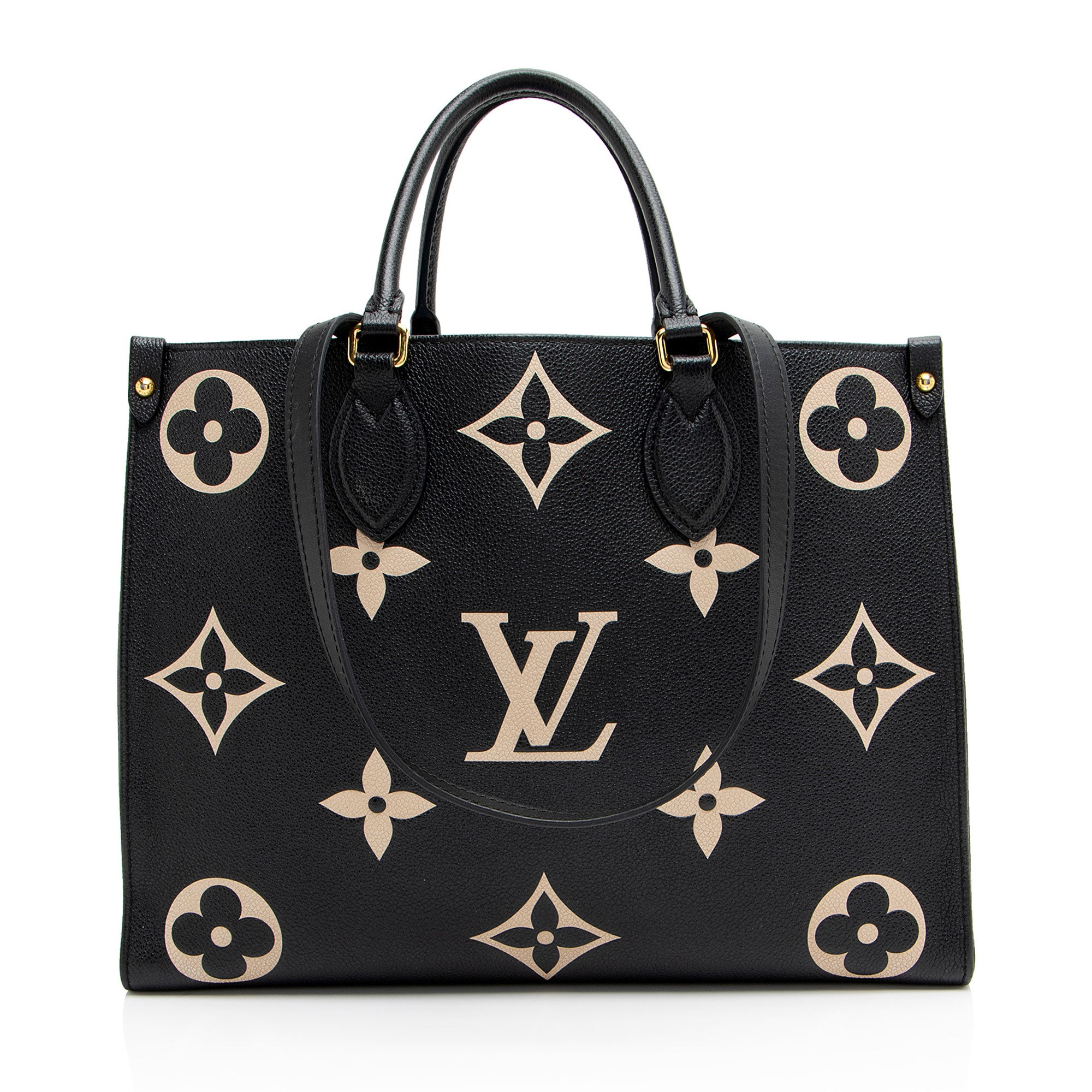 Louis Vuitton Giant Monogram Empreinte Bicolor Onthego MM Tote