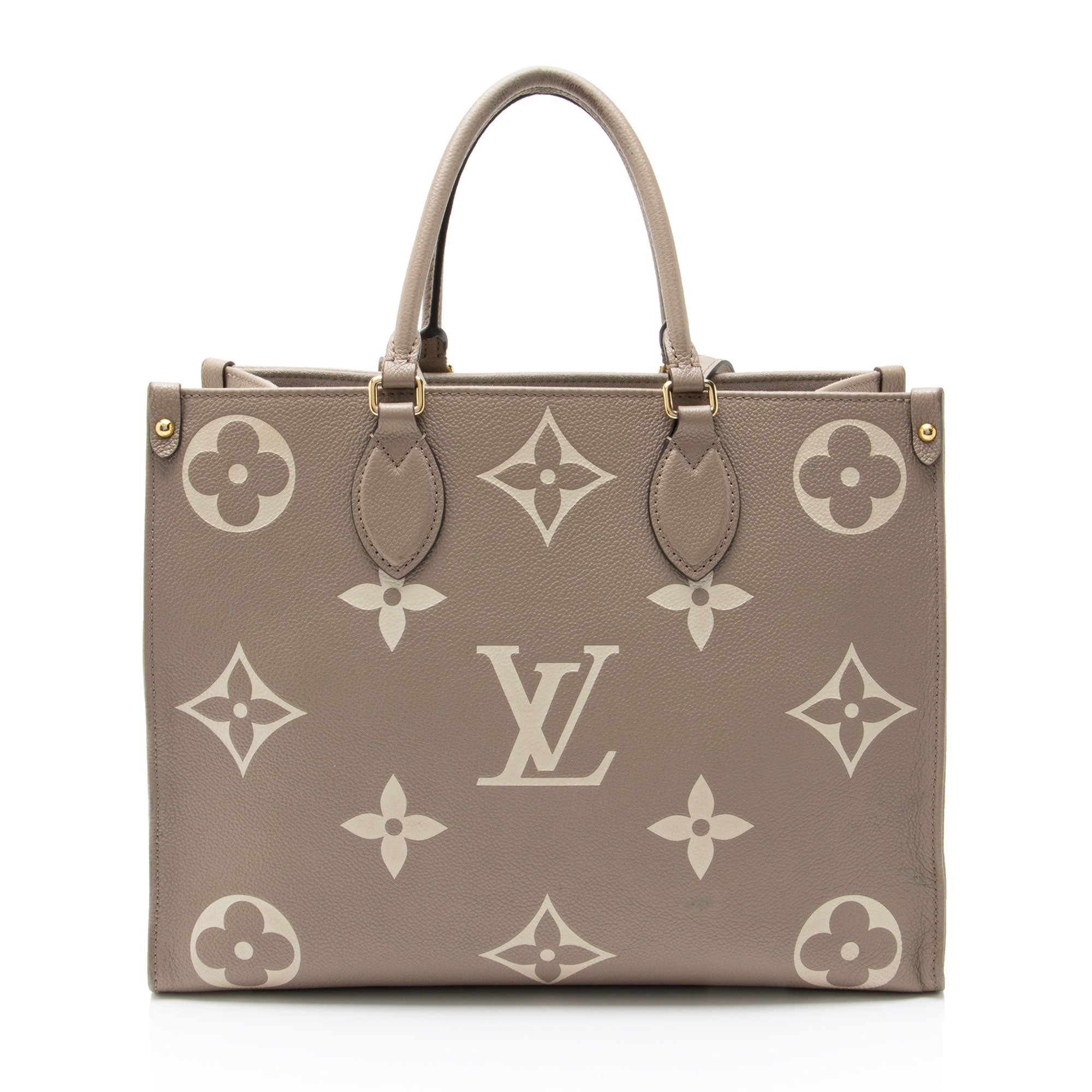 Louis Vuitton Giant Monogram Empreinte Bicolor Onthego MM Tote