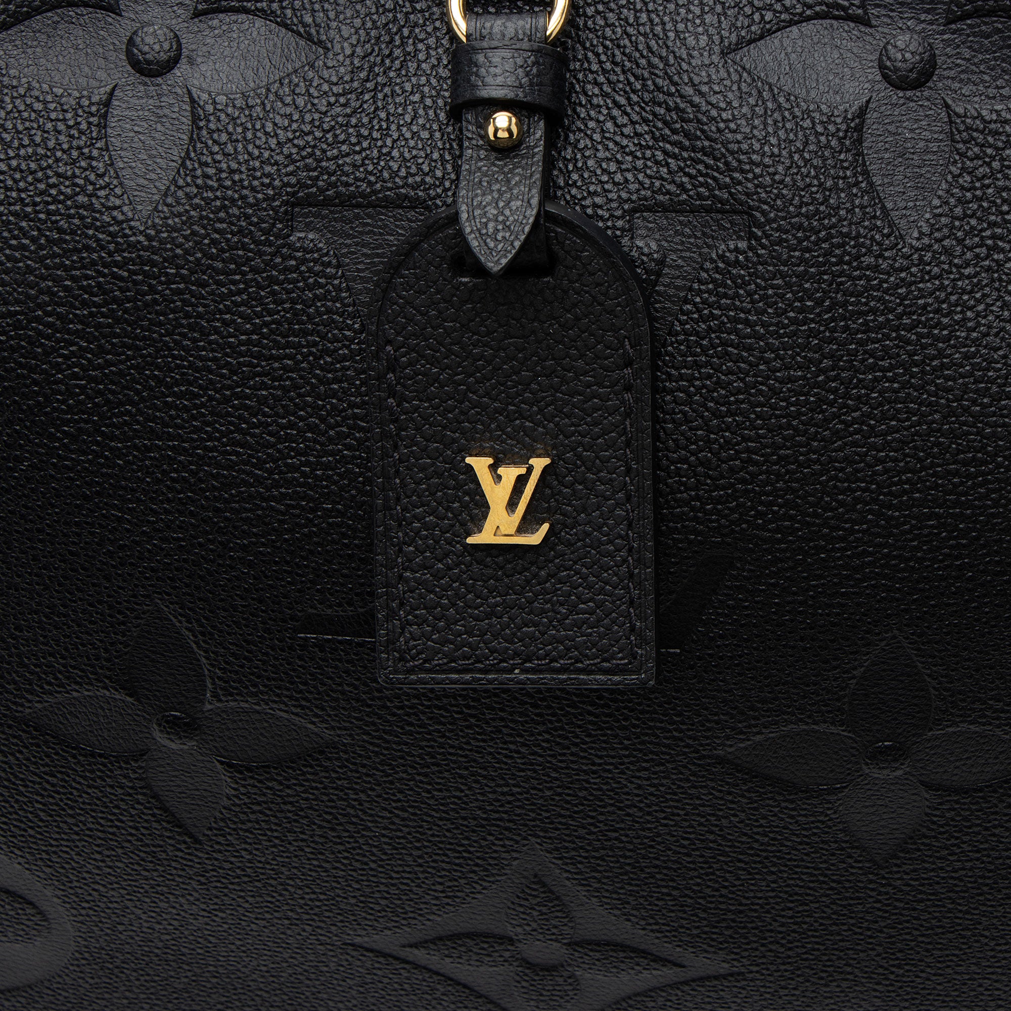 Louis Vuitton Giant Monogram Empreinte CarryAll MM Shoulder Bag