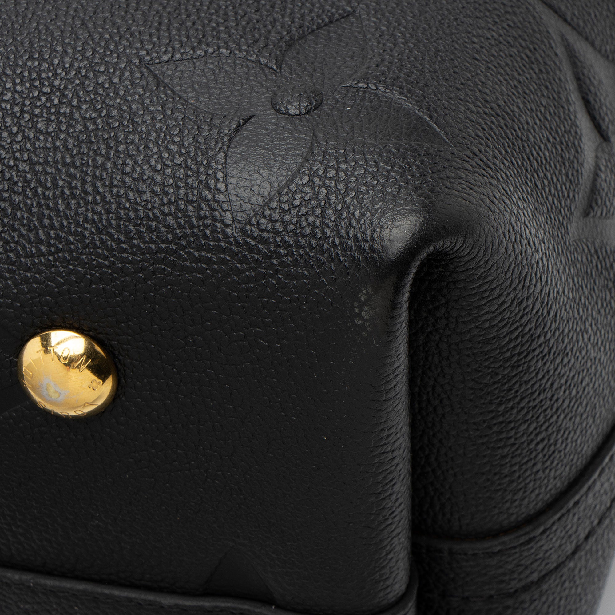 Louis Vuitton Giant Monogram Empreinte CarryAll MM Shoulder Bag