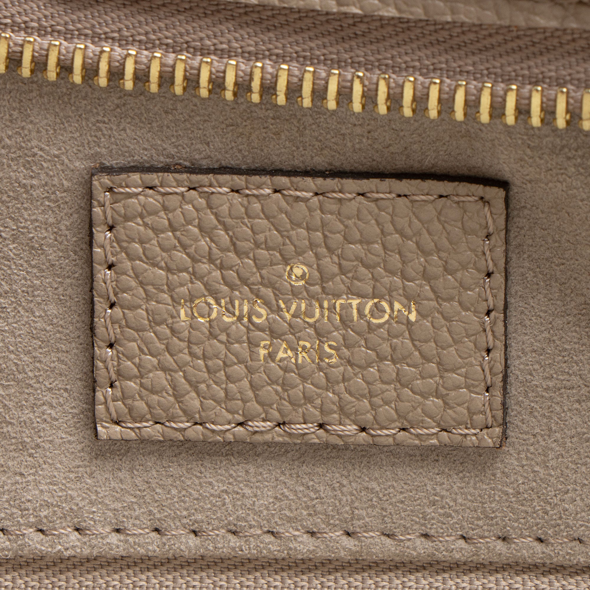 Louis Vuitton Giant Monogram Empreinte CarryAll MM Shoulder Bag