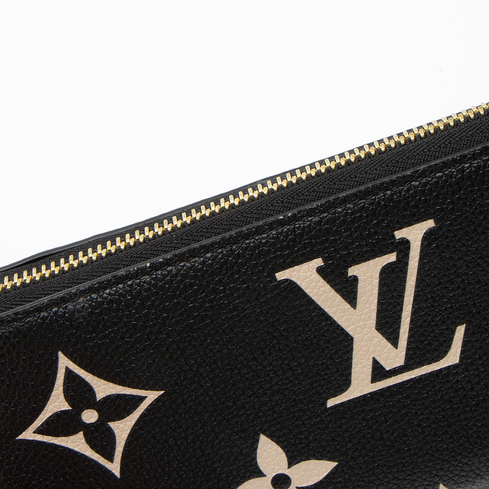 Louis Vuitton Giant Monogram Empreinte Clemence Wallet (SHF-DYQGTL)
