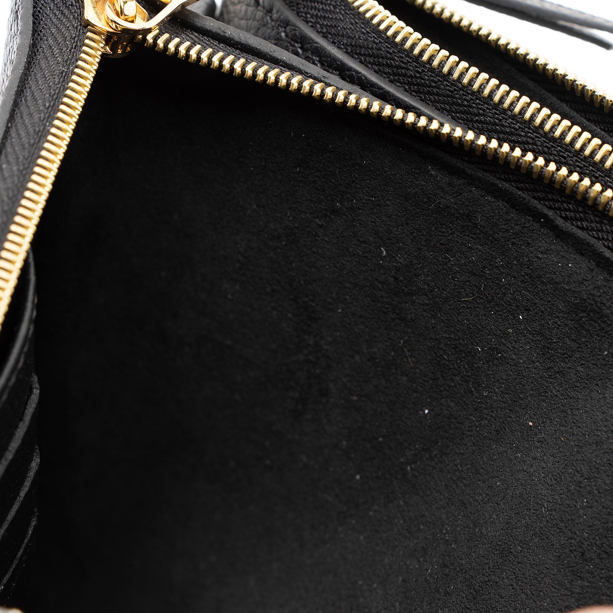 Louis Vuitton Giant Monogram Empreinte Double Zip Pochette (SHF-v92Poz)