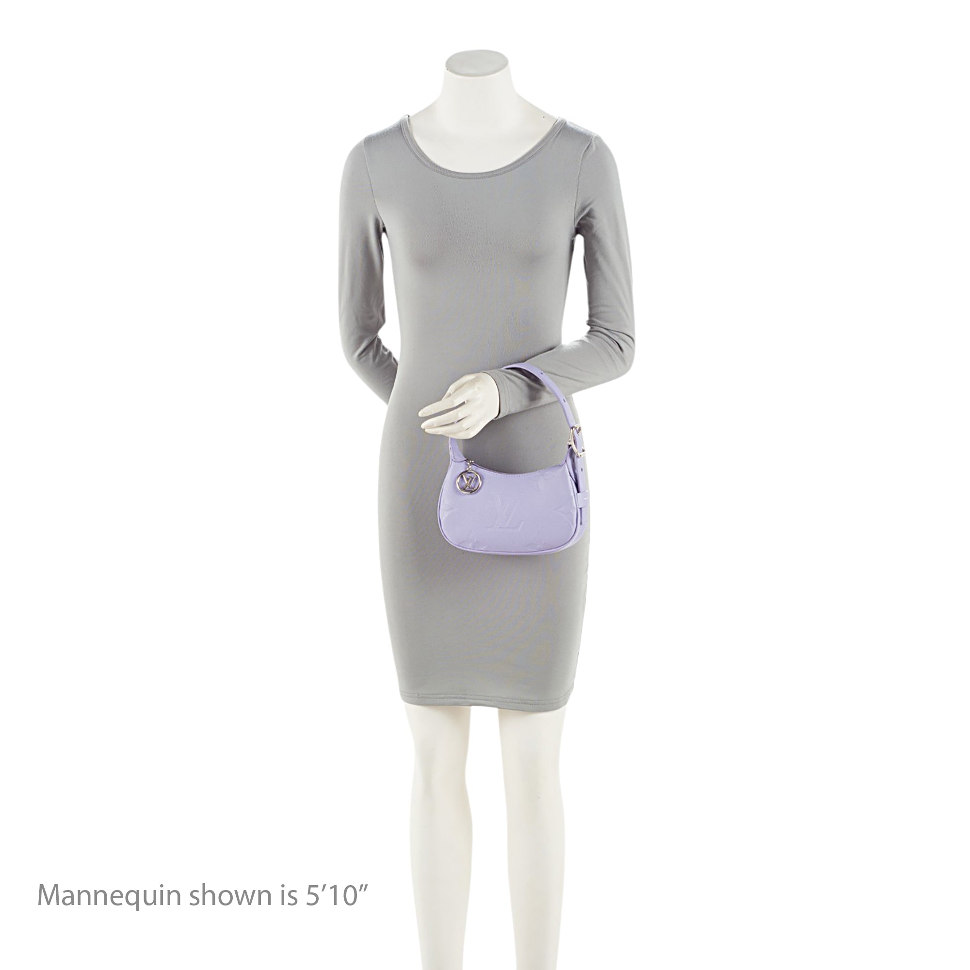 Louis Vuitton Giant Monogram Empreinte Mini Moon Shoulder Bag