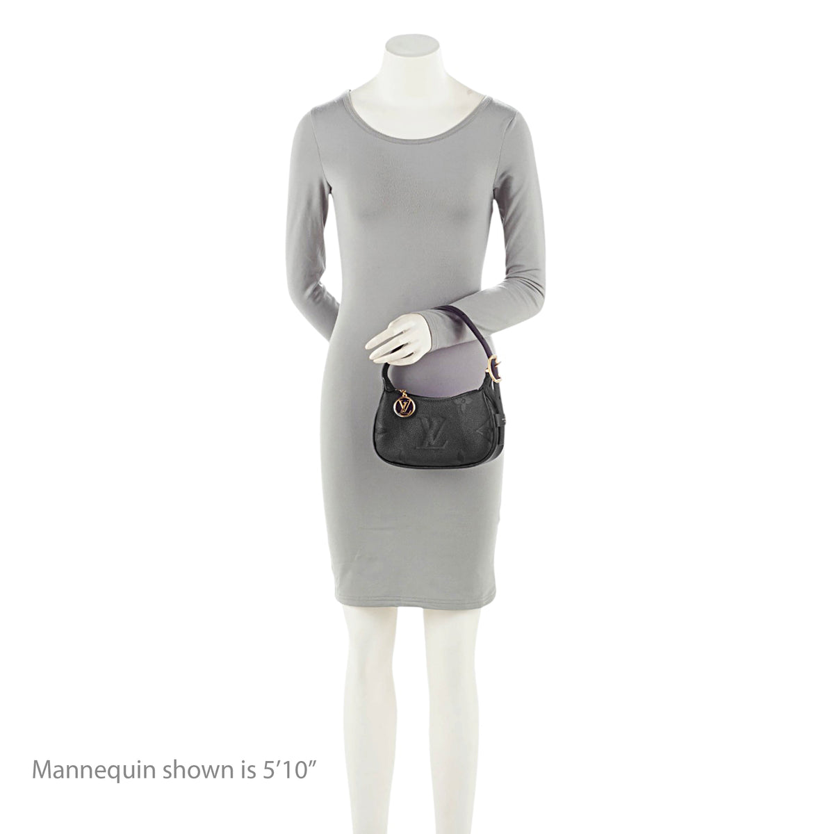 Louis Vuitton Giant Monogram Empreinte Mini Moon Shoulder Bag
