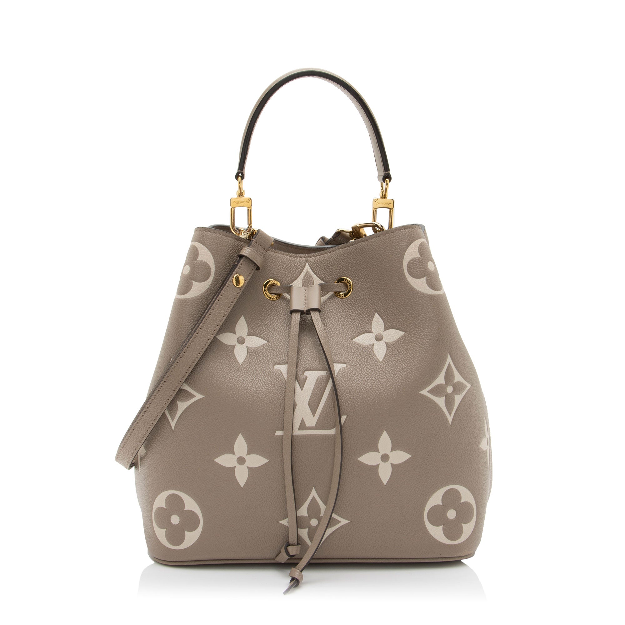 Louis Vuitton Giant Monogram Empreinte Neonoe MM Shoulder Bag (SHF-f7gF7V)