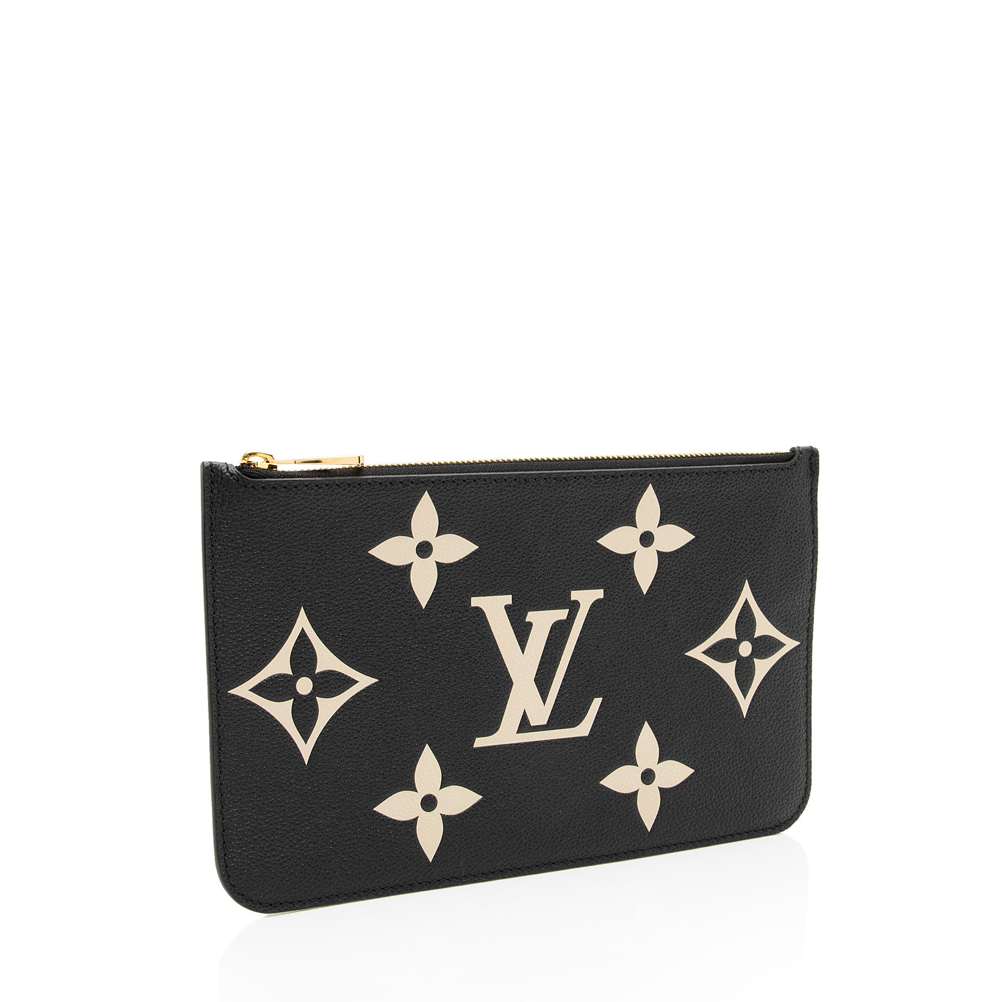 Louis Vuitton Giant Monogram Empreinte Neverfull MM Pochette (SHF-NNIvo5)