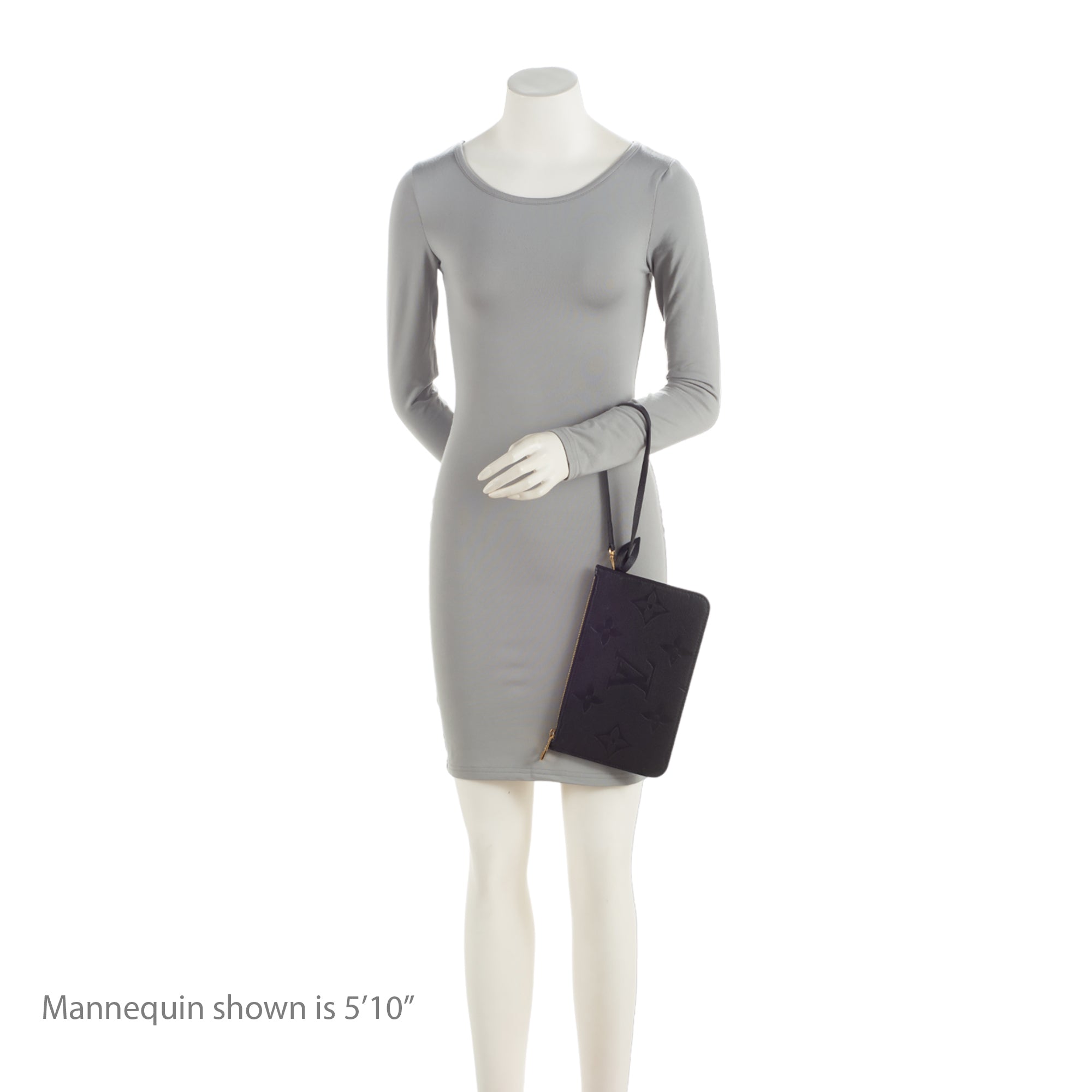 Louis Vuitton Giant Monogram Empreinte Neverfull MM Pochette (SHF-LqWbqK)