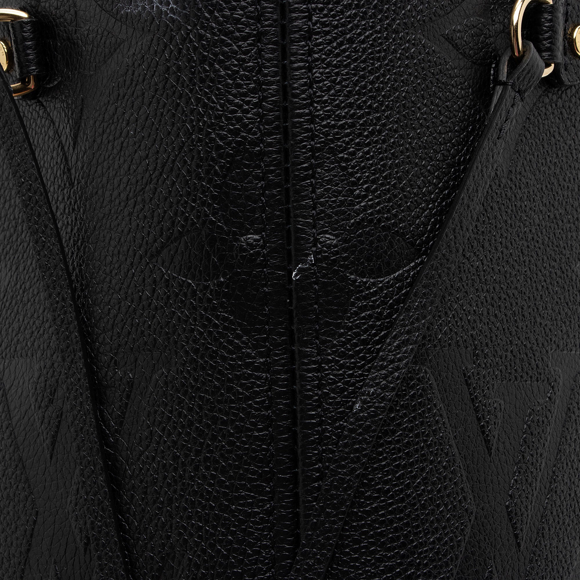 Louis Vuitton Giant Monogram Empreinte Neverfull MM Tote (SHF-gknuRH)
