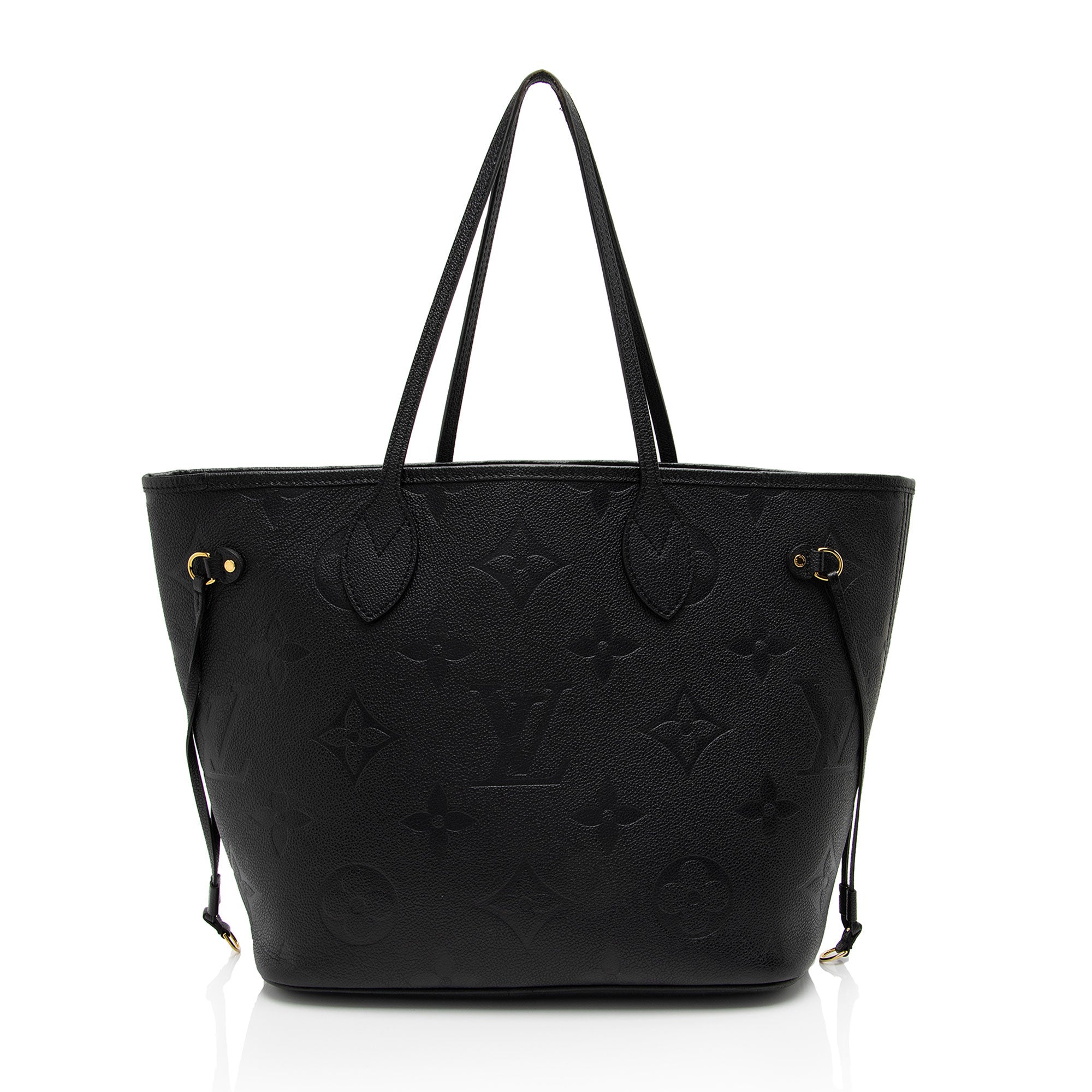 Louis Vuitton Giant Monogram Empreinte Neverfull MM Tote (SHF-wMk0I8)