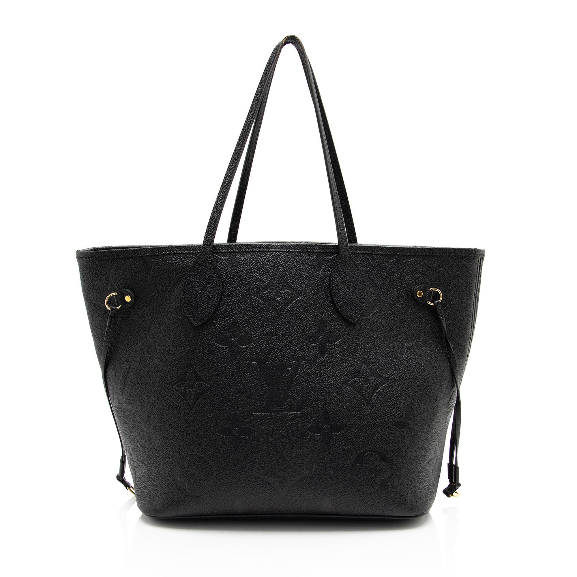 Louis Vuitton Giant Monogram Empreinte Neverfull MM Tote (SHF-wMk0I8)