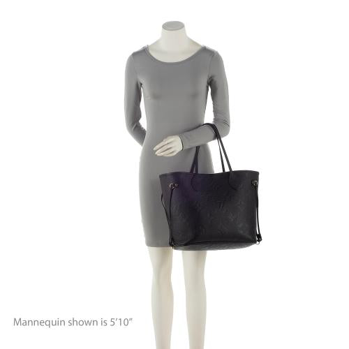 Louis Vuitton Giant Monogram Empreinte Neverfull MM Tote (SHF-wMk0I8)