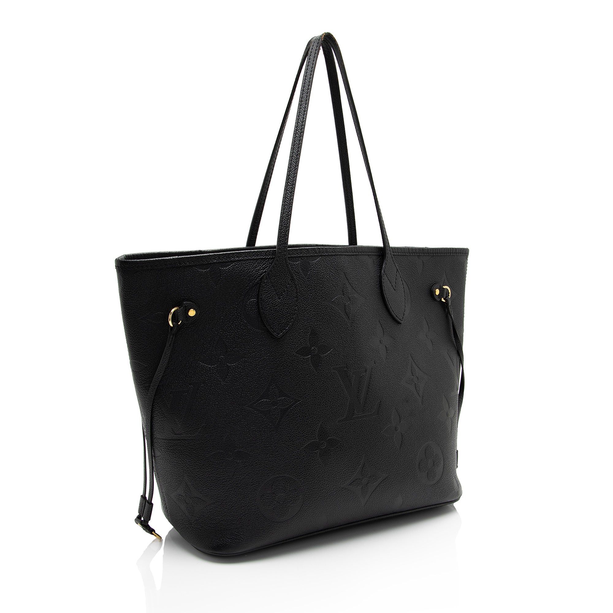 Louis Vuitton Giant Monogram Empreinte Neverfull MM Tote (SHF-wMk0I8)