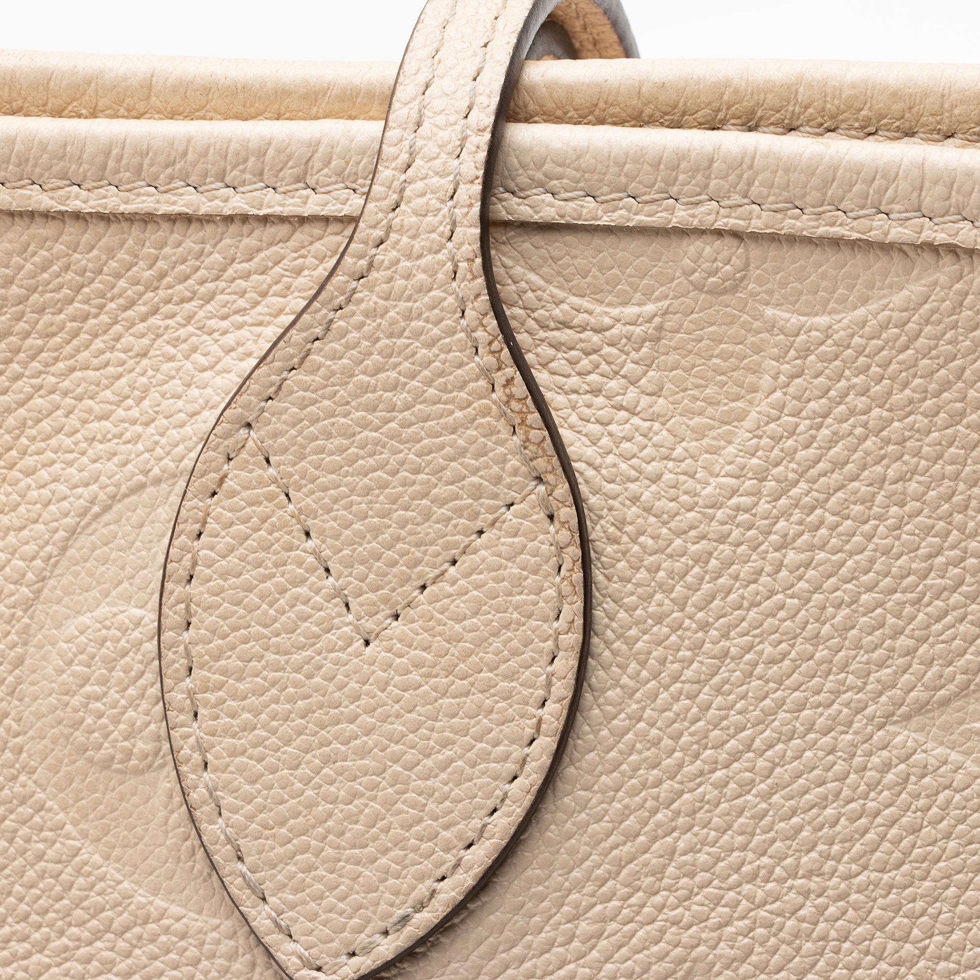 Louis Vuitton Giant Monogram Empreinte Neverfull MM Tote