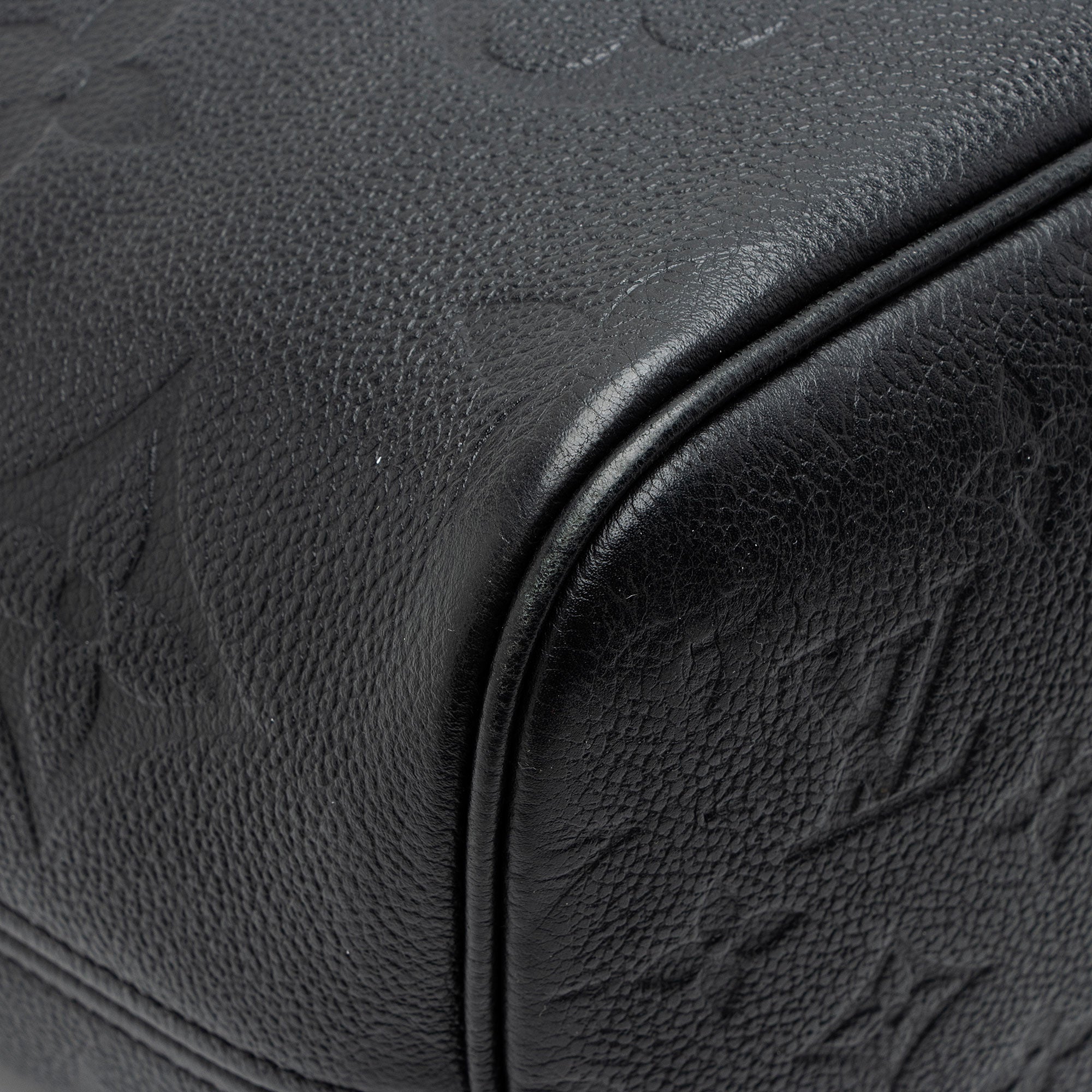 Louis Vuitton Giant Monogram Empreinte Neverfull MM Tote