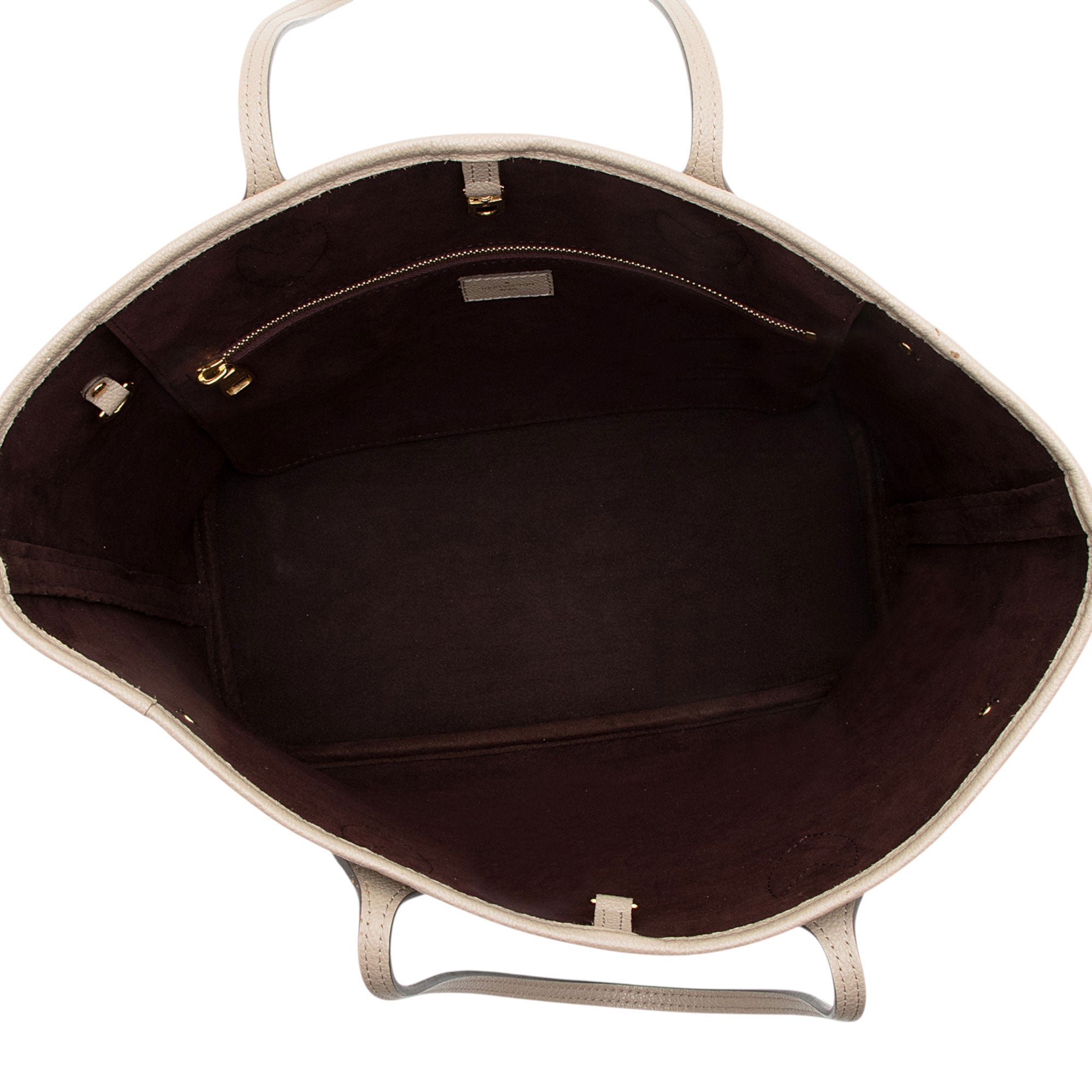 Louis Vuitton Giant Monogram Empreinte Neverfull MM Tote