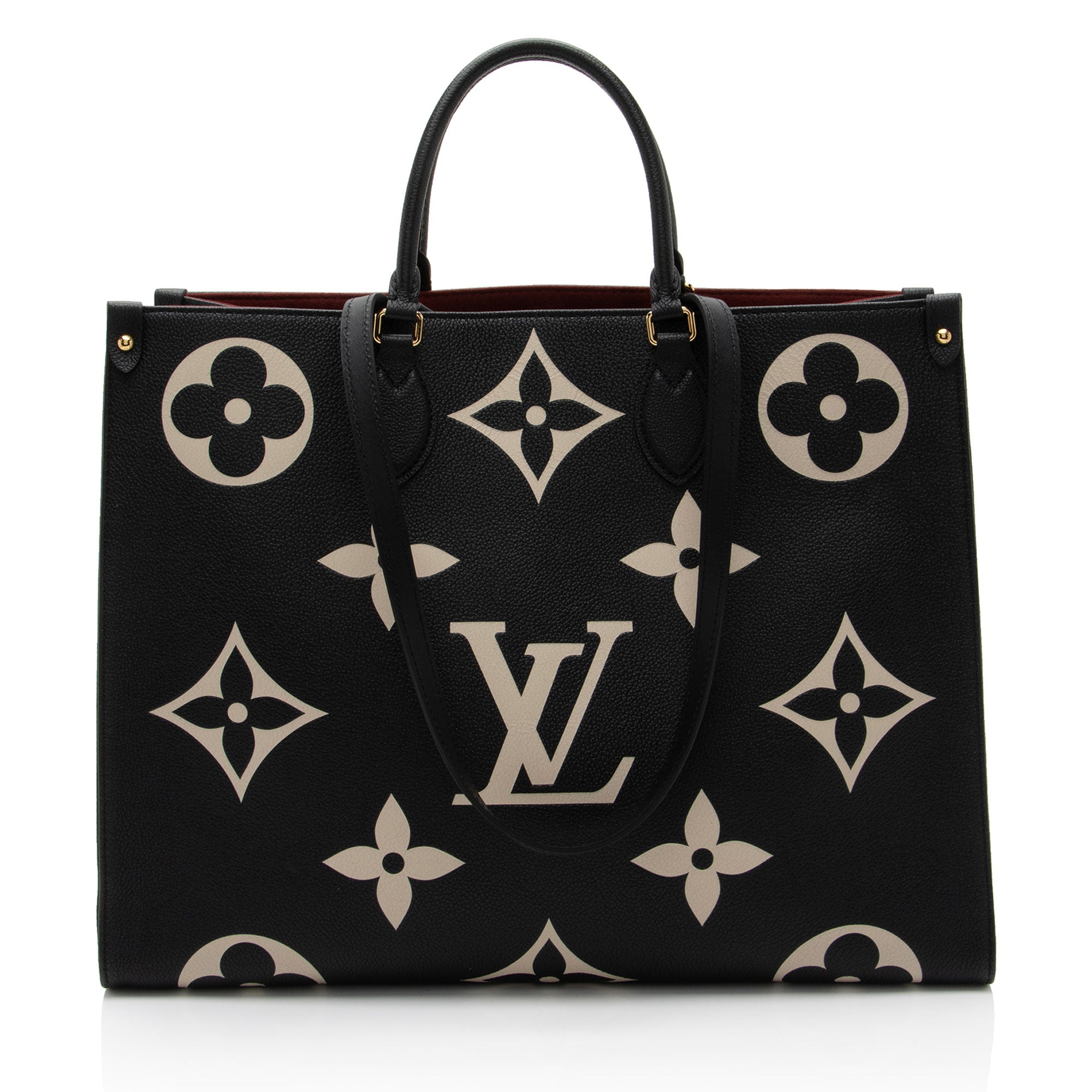 Louis Vuitton Giant Monogram Empreinte Onthego GM Tote (SHF-1X1Xth)