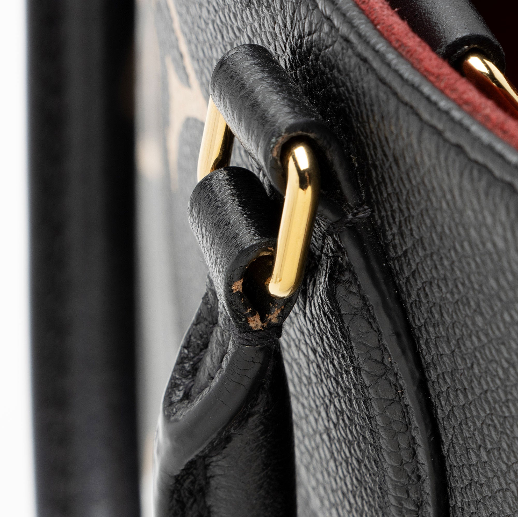 Louis Vuitton Giant Monogram Empreinte Bicolor Bicolor Onthego MM Tote (SHF-kjKSB8)