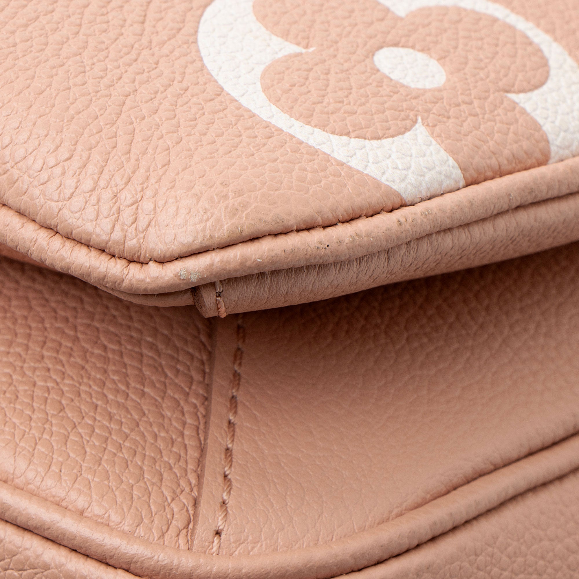 Louis Vuitton Giant Monogram Empreinte Bicolor Pochette Metis Shoulder Bag