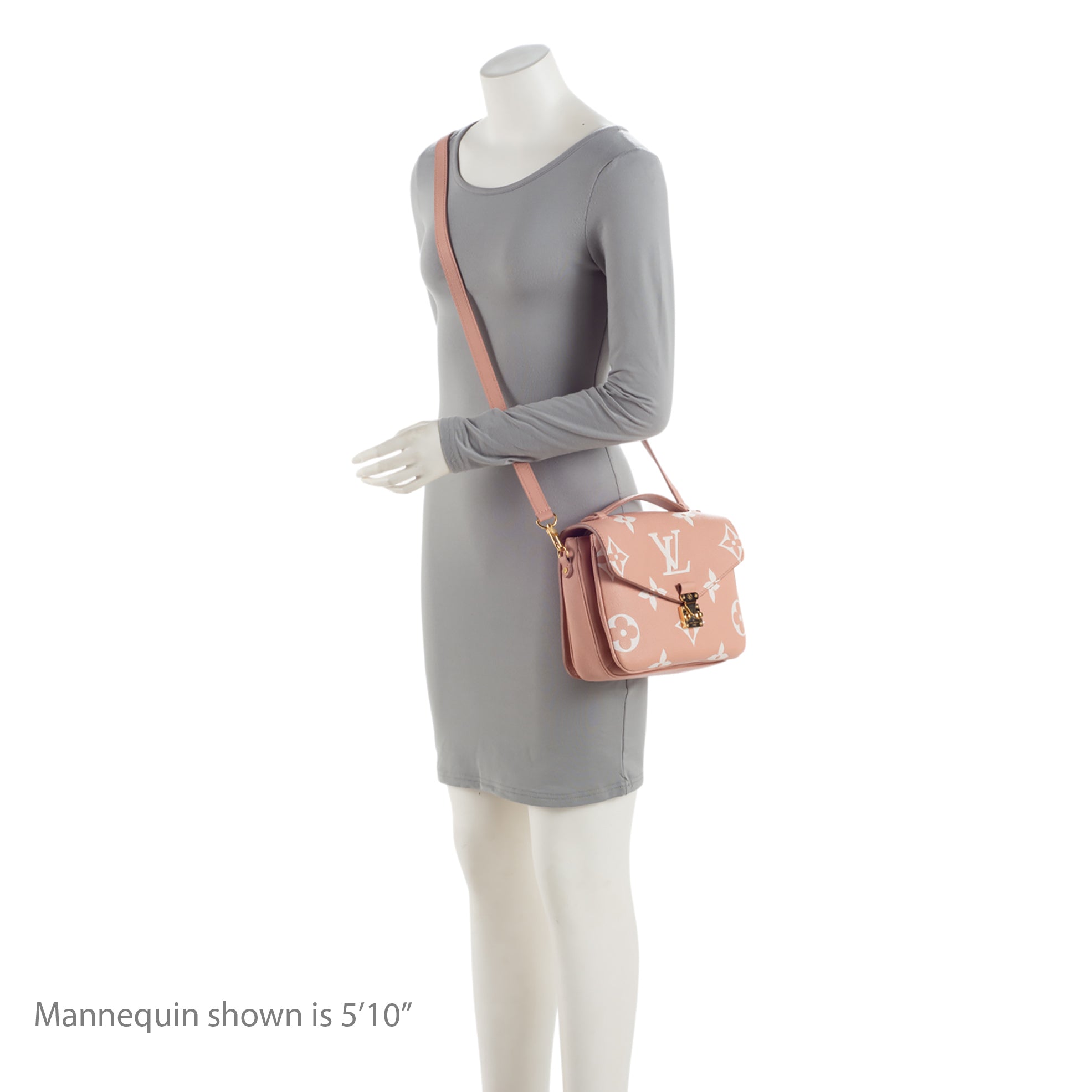 Louis Vuitton Giant Monogram Empreinte Bicolor Pochette Metis Shoulder Bag