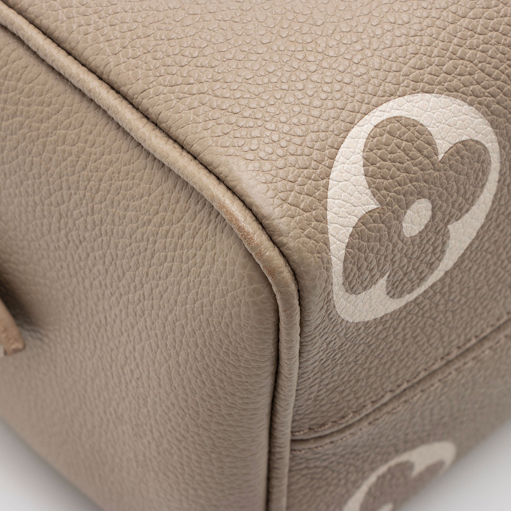Louis Vuitton Giant Monogram Empreinte Bicolor Speedy Bandouliere 20 Satchel (SHF-oBDaSf)