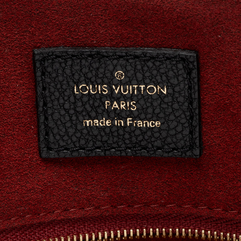 Louis Vuitton Giant Monogram Empreinte Speedy Bandouliere 25 Satchel (SHF-SoZeid)