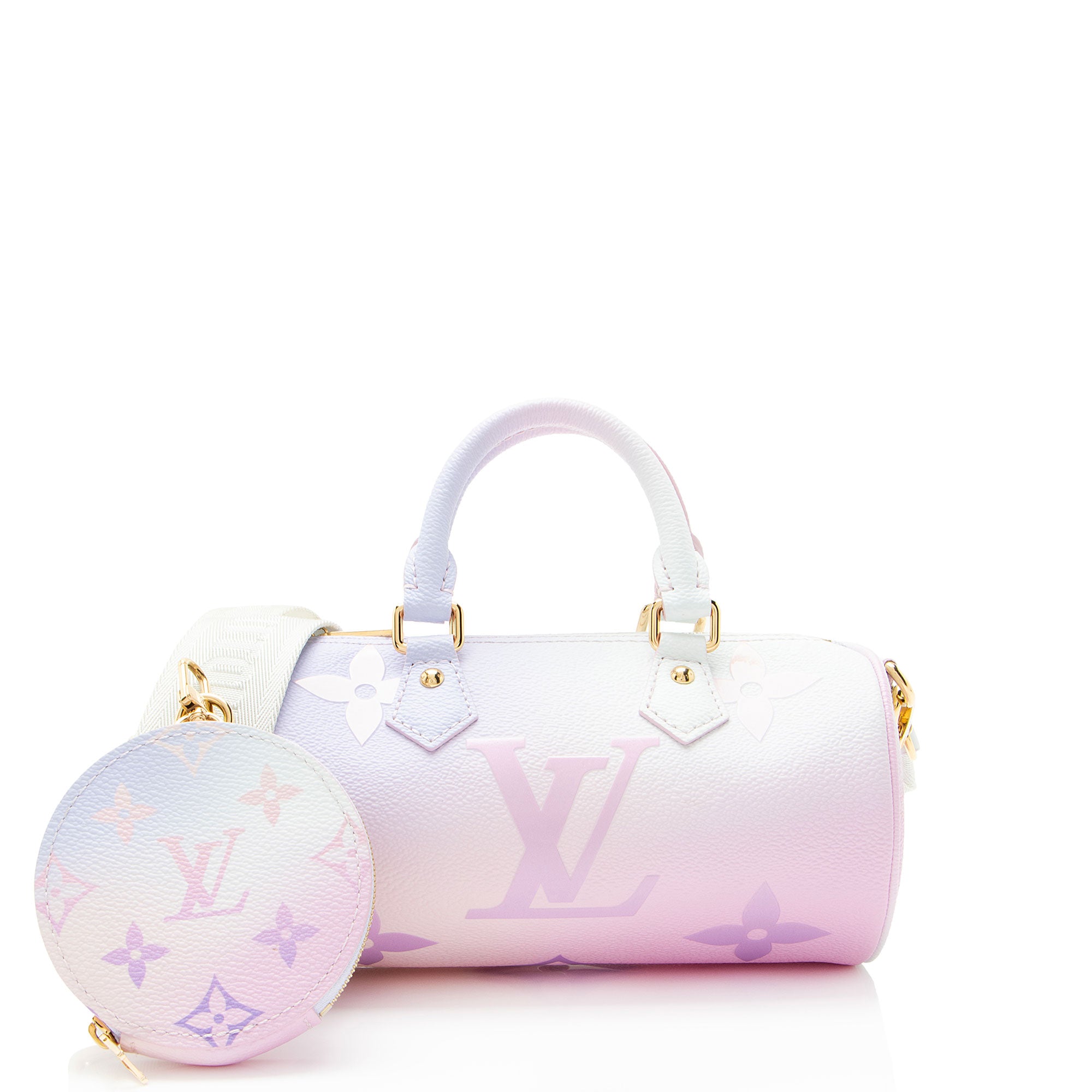 Louis Vuitton Giant Monogram Empreinte Spring In The City Papillon BB Satchel