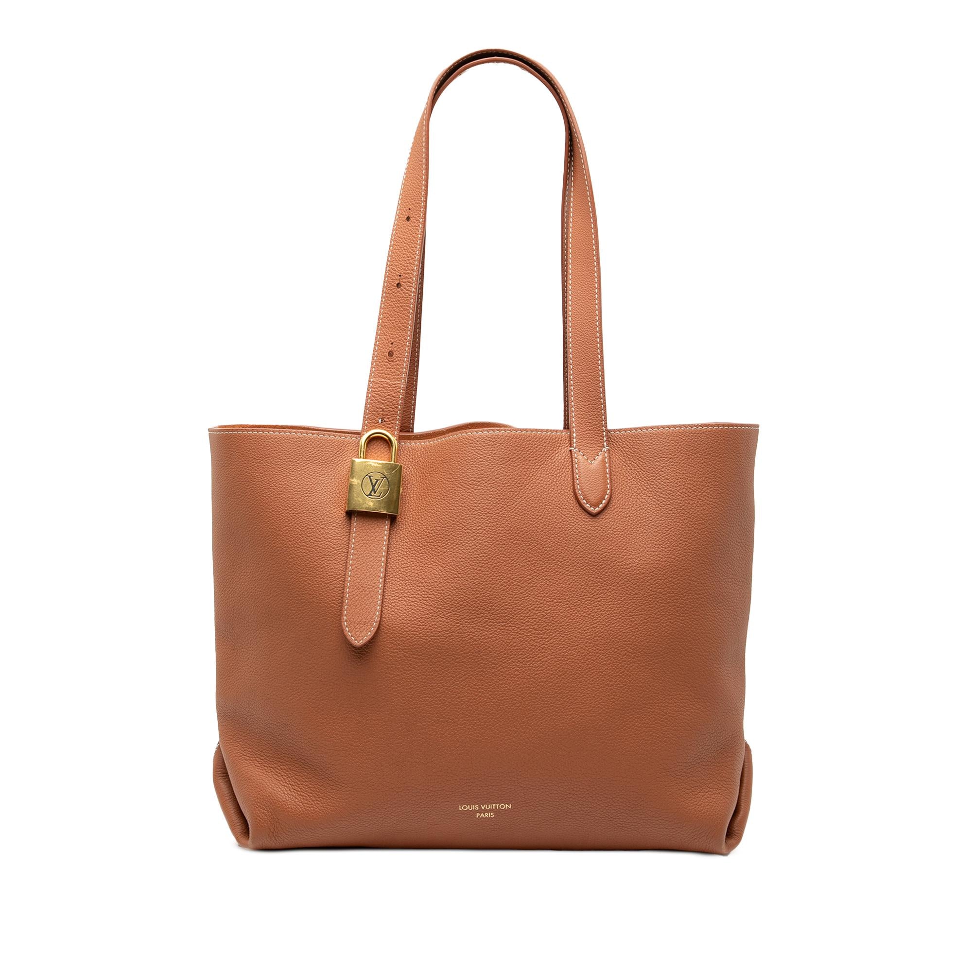 Louis Vuitton Grained Calfskin Low Key Cabas MM