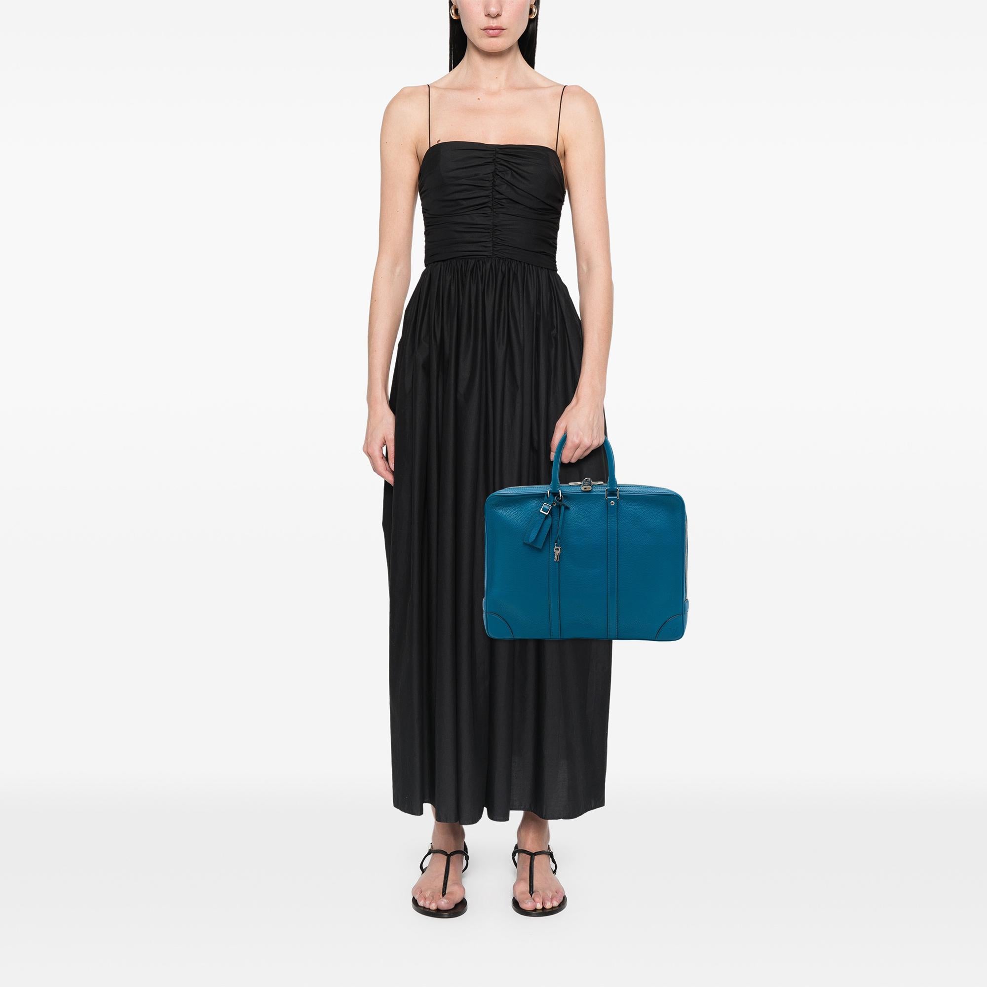 Louis Vuitton Grained Calfskin Porte Documents Voyage