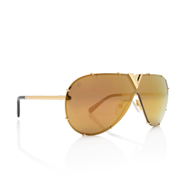 Louis Vuitton My Flower Chain Aviator Sunglasses (SHF-SynDa0) – LuxeDH