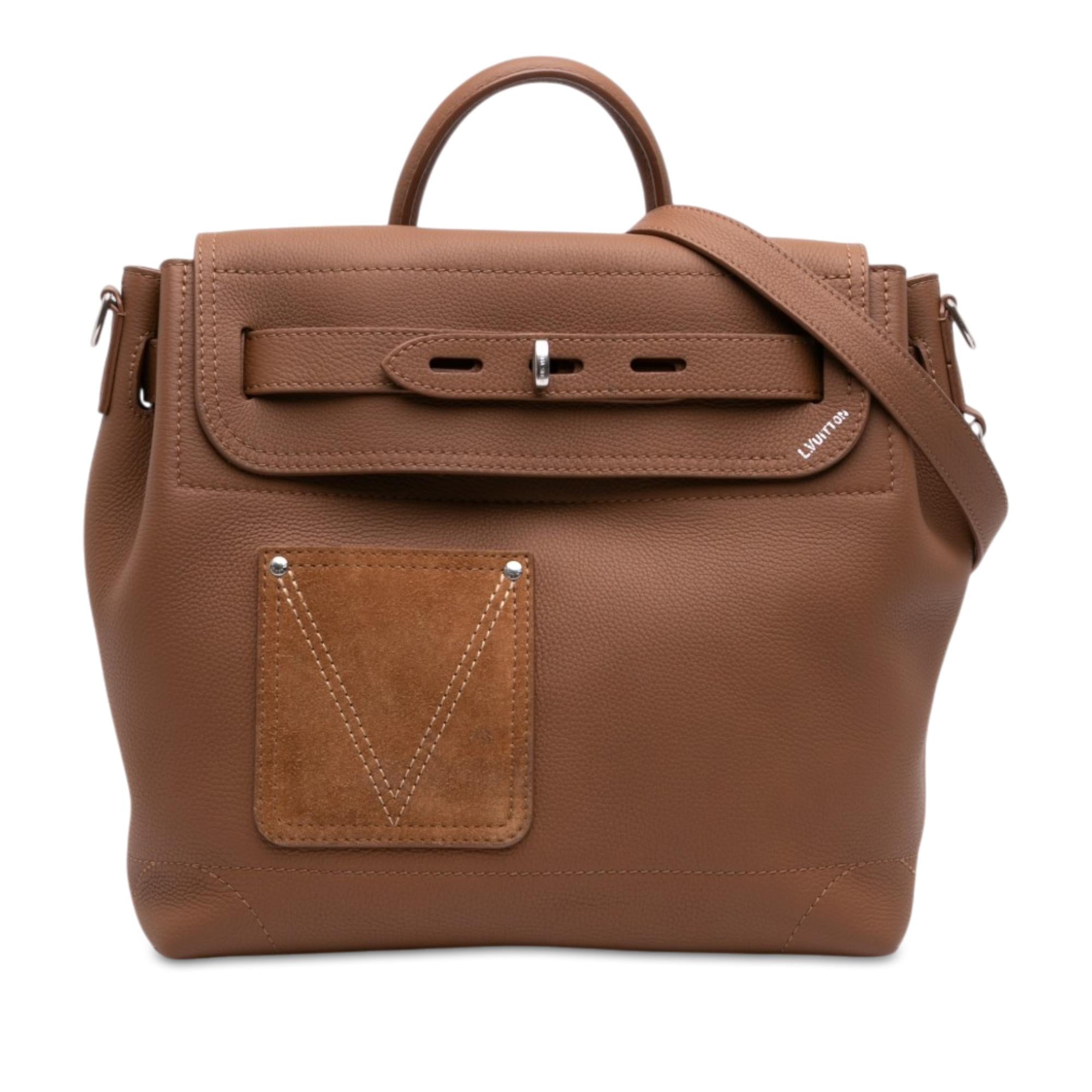 Louis Vuitton LV Touch Calfskin Steamer 30