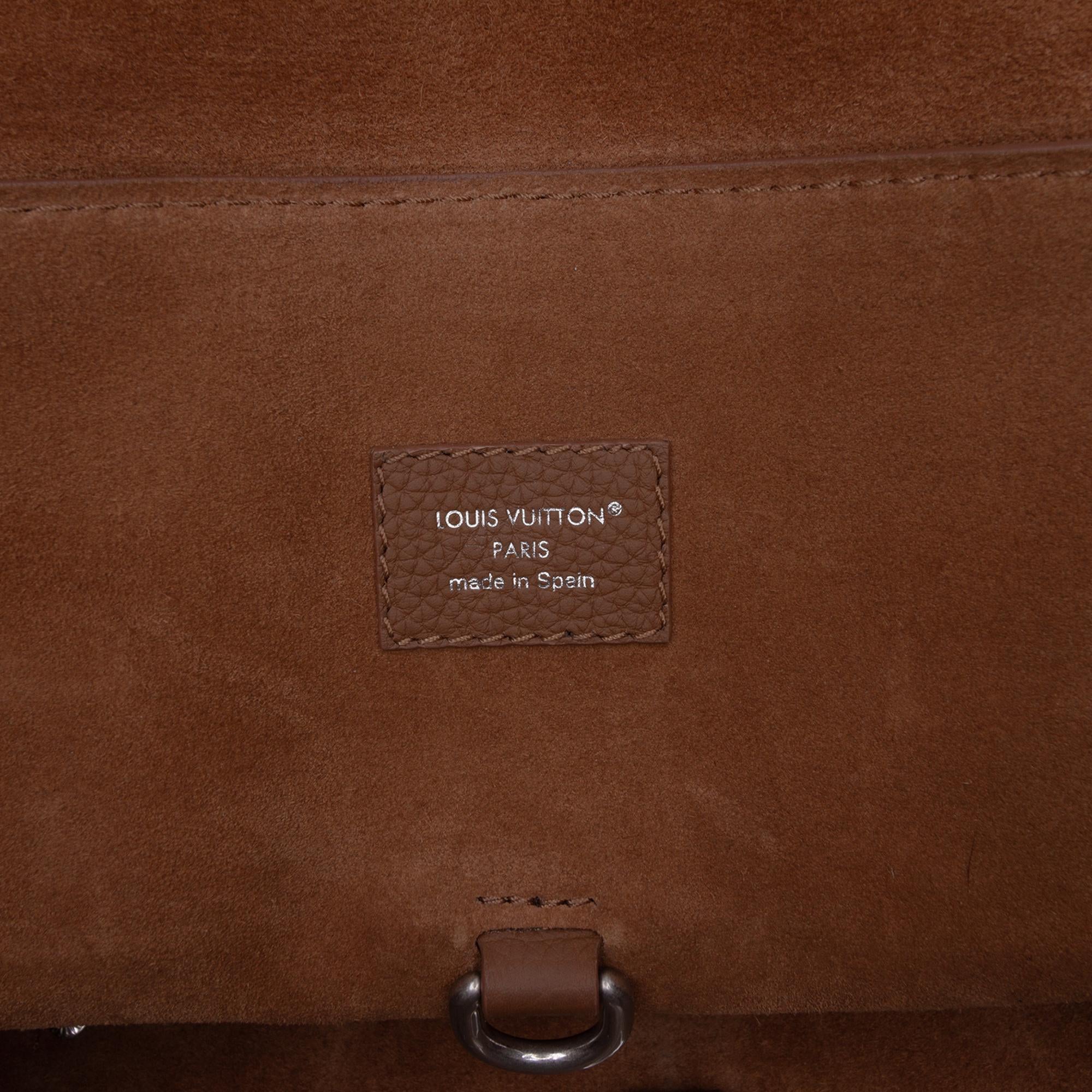 Louis Vuitton LV Touch Calfskin Steamer 30
