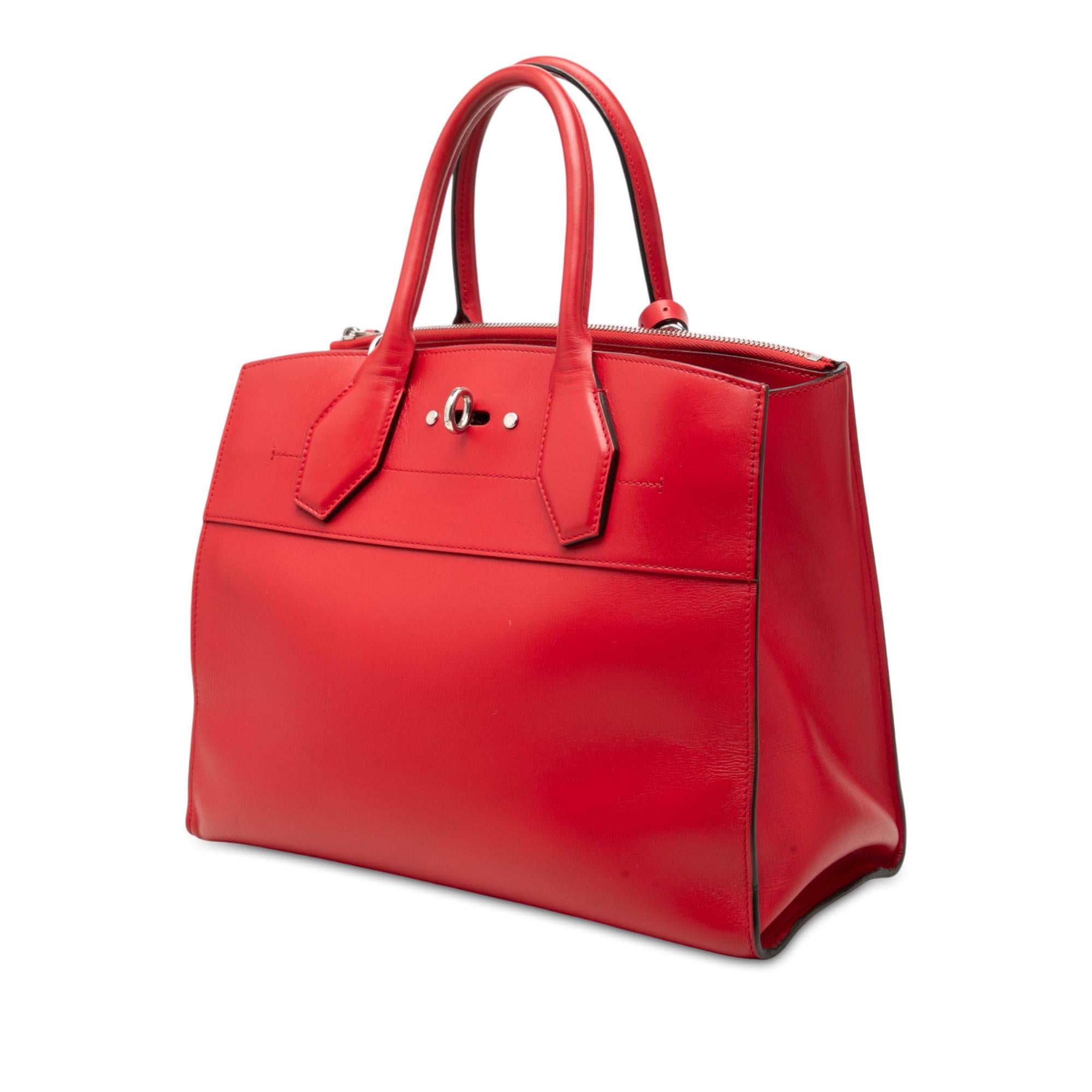 Louis Vuitton Leather City Steamer MM