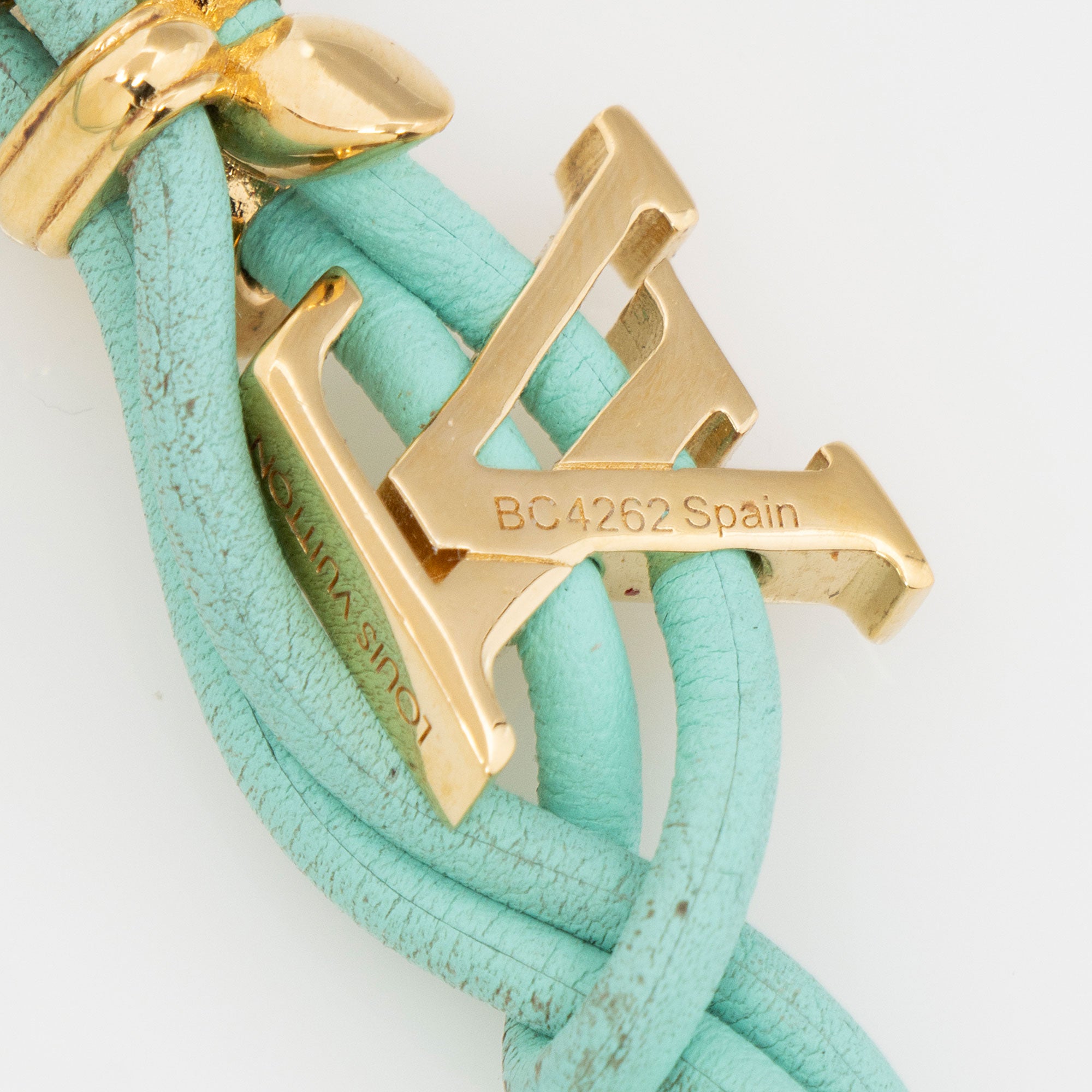 Louis Vuitton Leather LV Bloom Bracelet