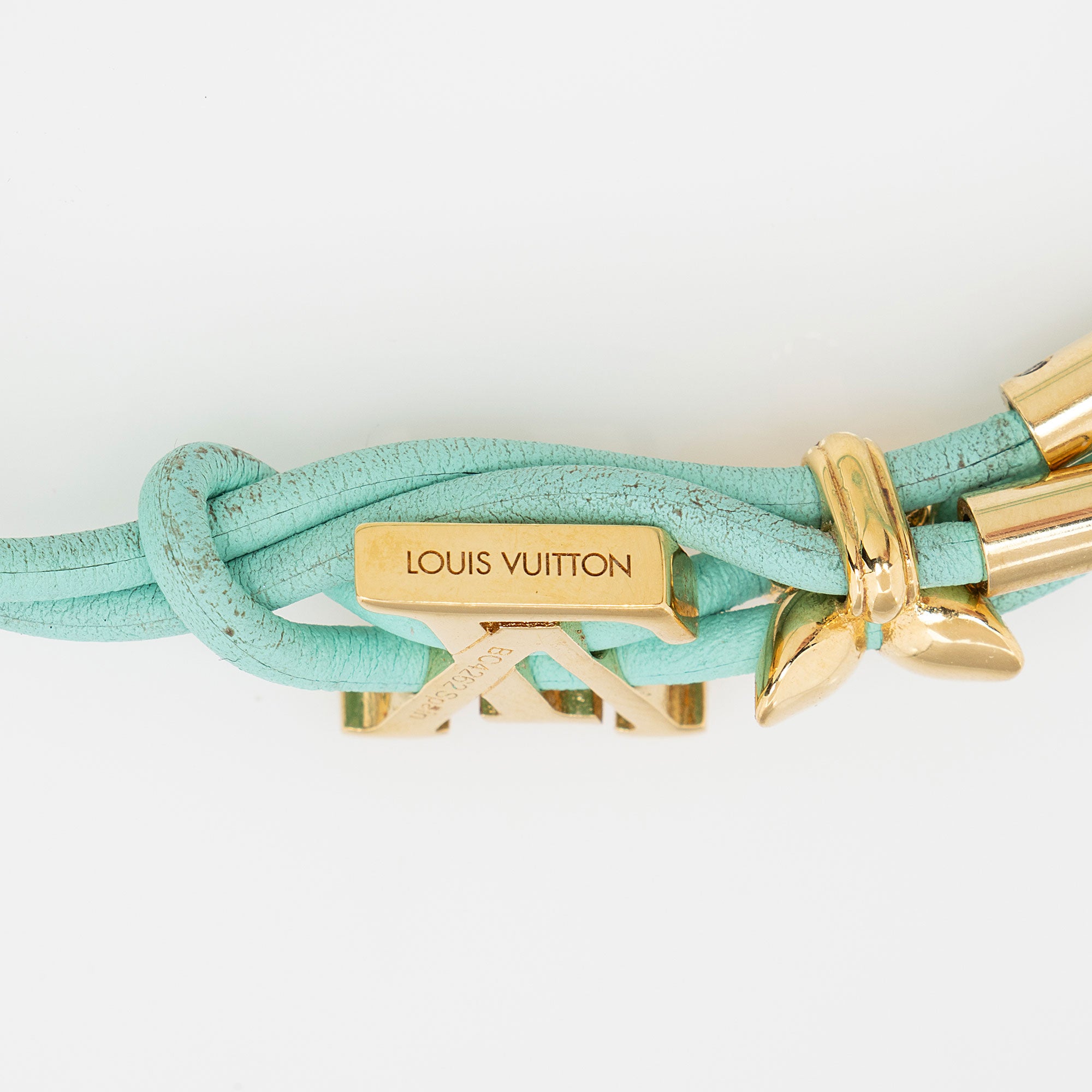 Louis Vuitton Leather LV Bloom Bracelet