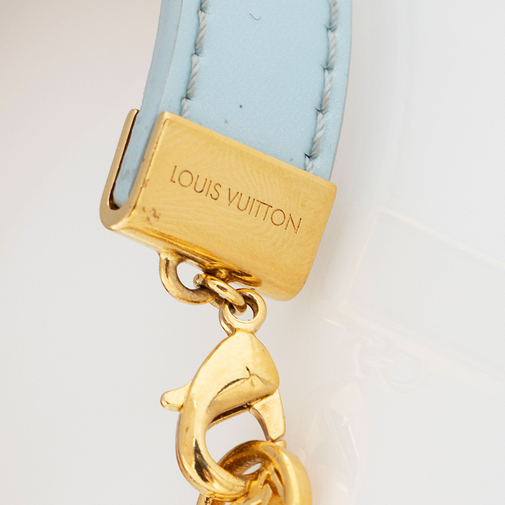 Louis Vuitton Leather LV Gram Bracelet