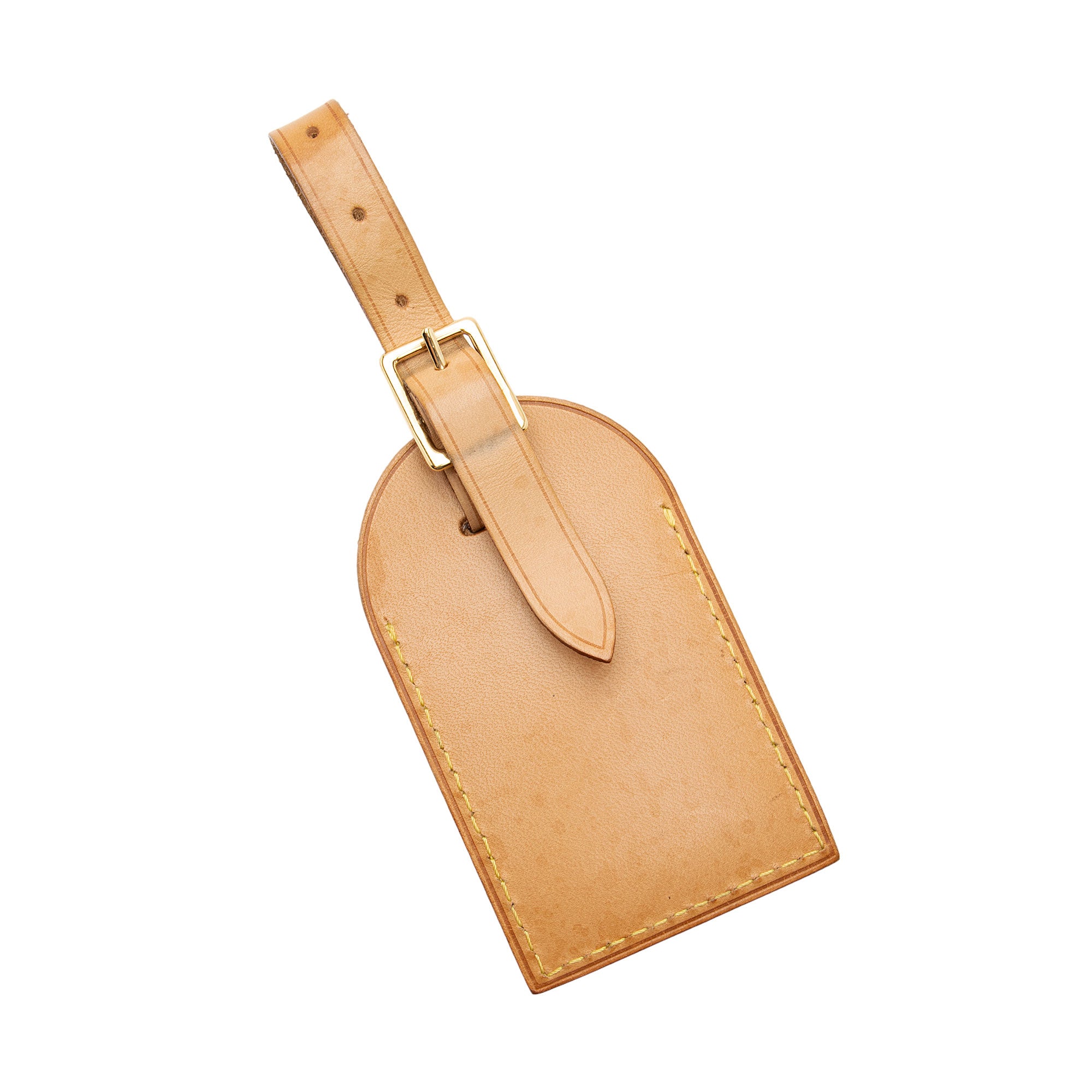 Louis Vuitton Leather Luggage Tag (SHF-vd8fo5)
