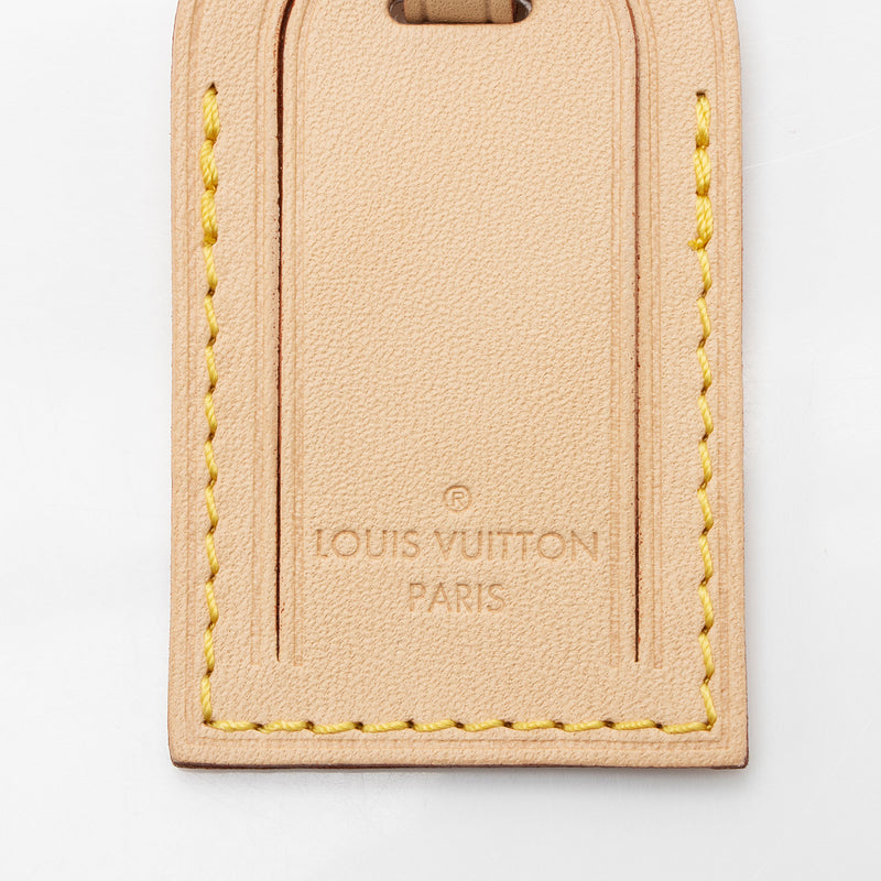 Louis Vuitton Leather Luggage Tag (SHF-G1EpQx)