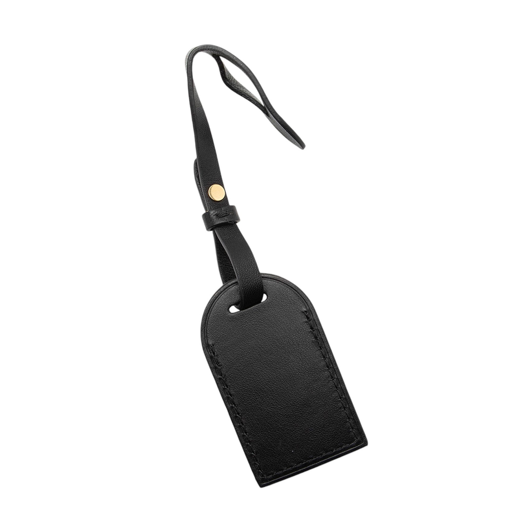 Louis Vuitton Leather Luggage Tag (SHF-fLaUk2)